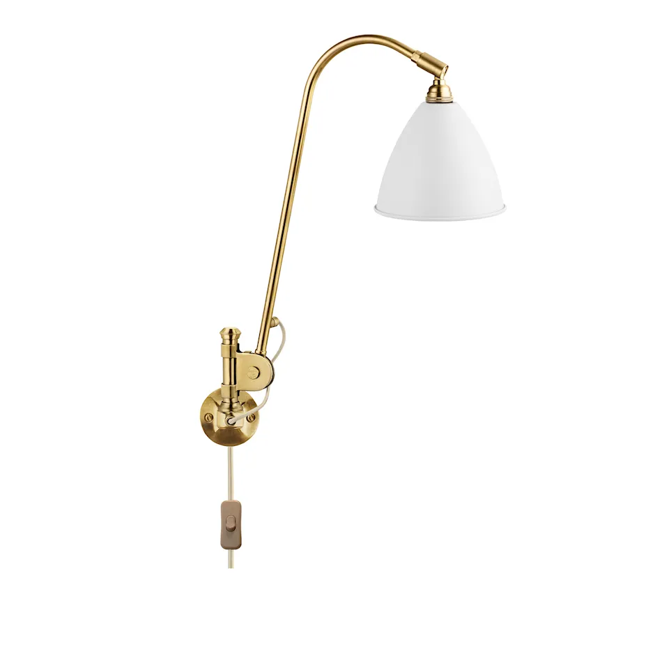 Bestlite BL6 vegglampe messing