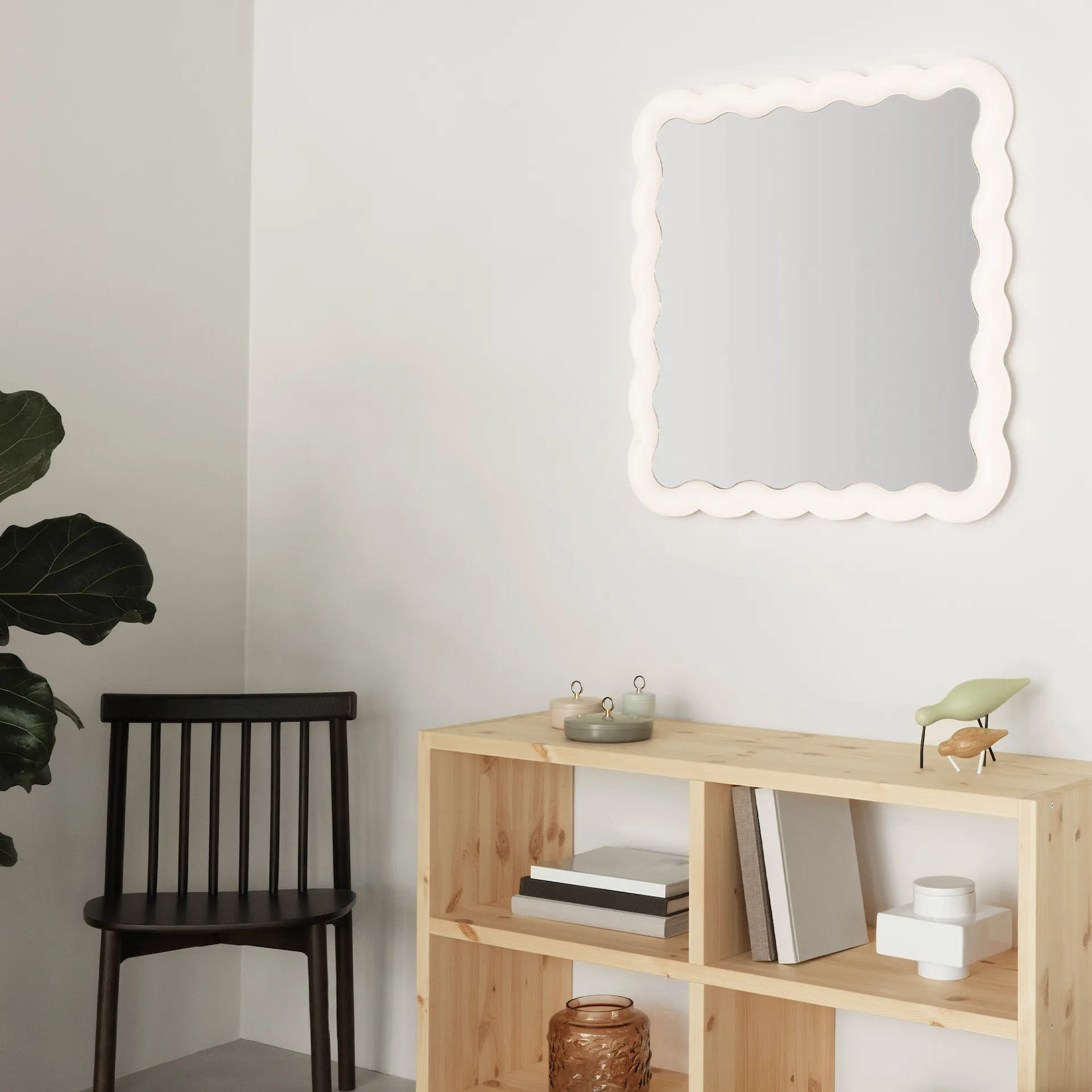 Illu Mirror 80 x 80 cm - Normann Copenhagen - NO GA