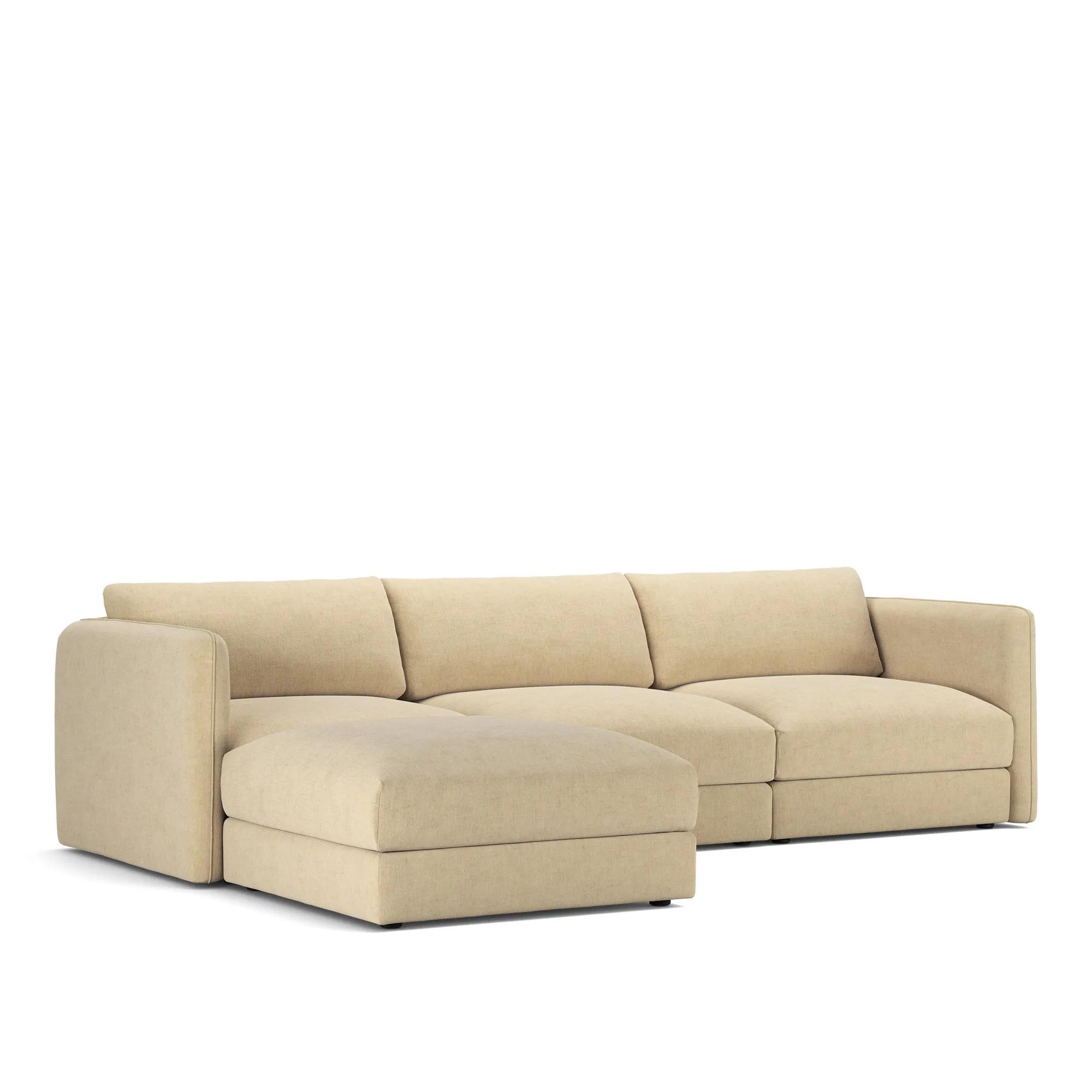 Pavarotti 03 3-seters sofa med fotskammel - 4