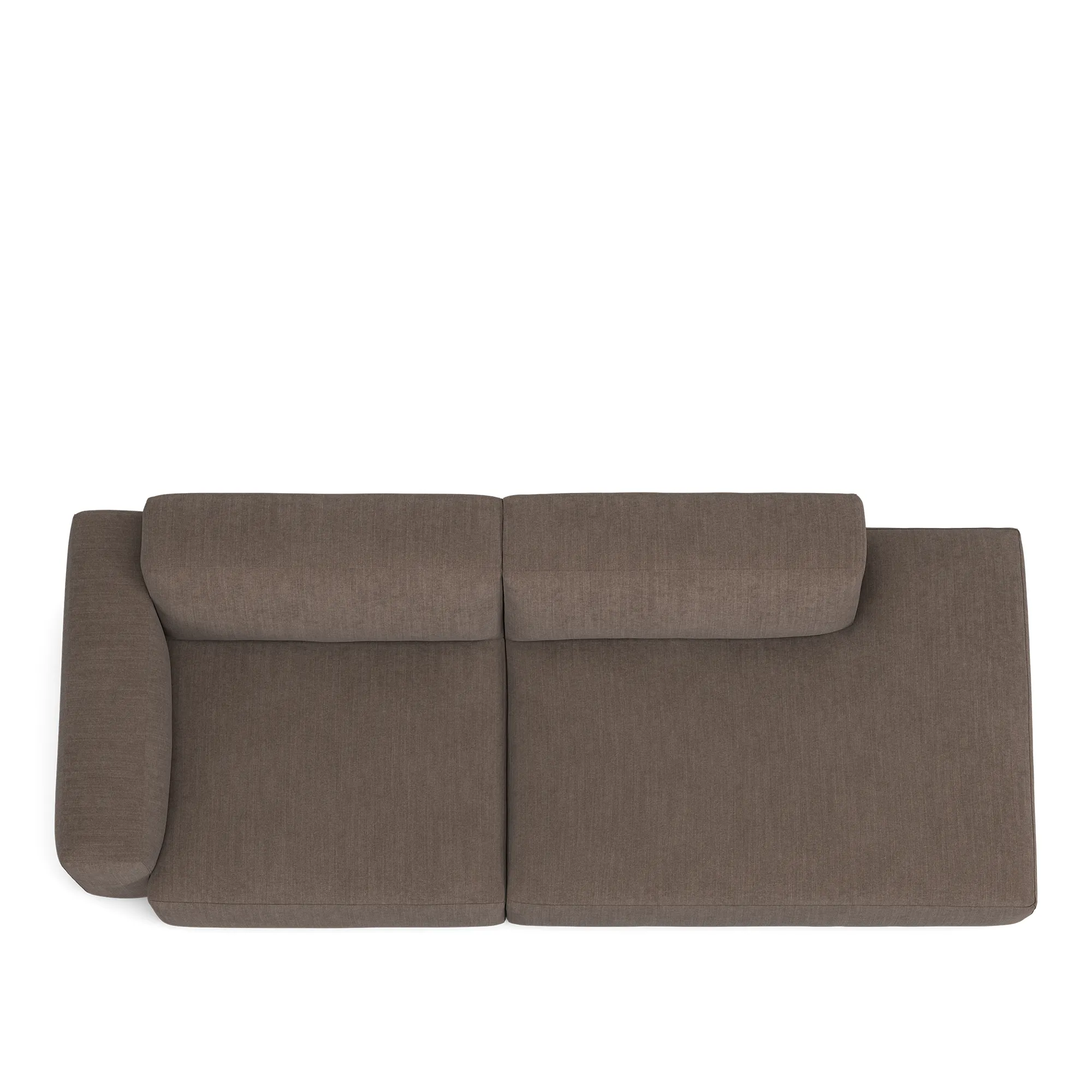 Brick 2-seters sofa åpen ende høyre - 8