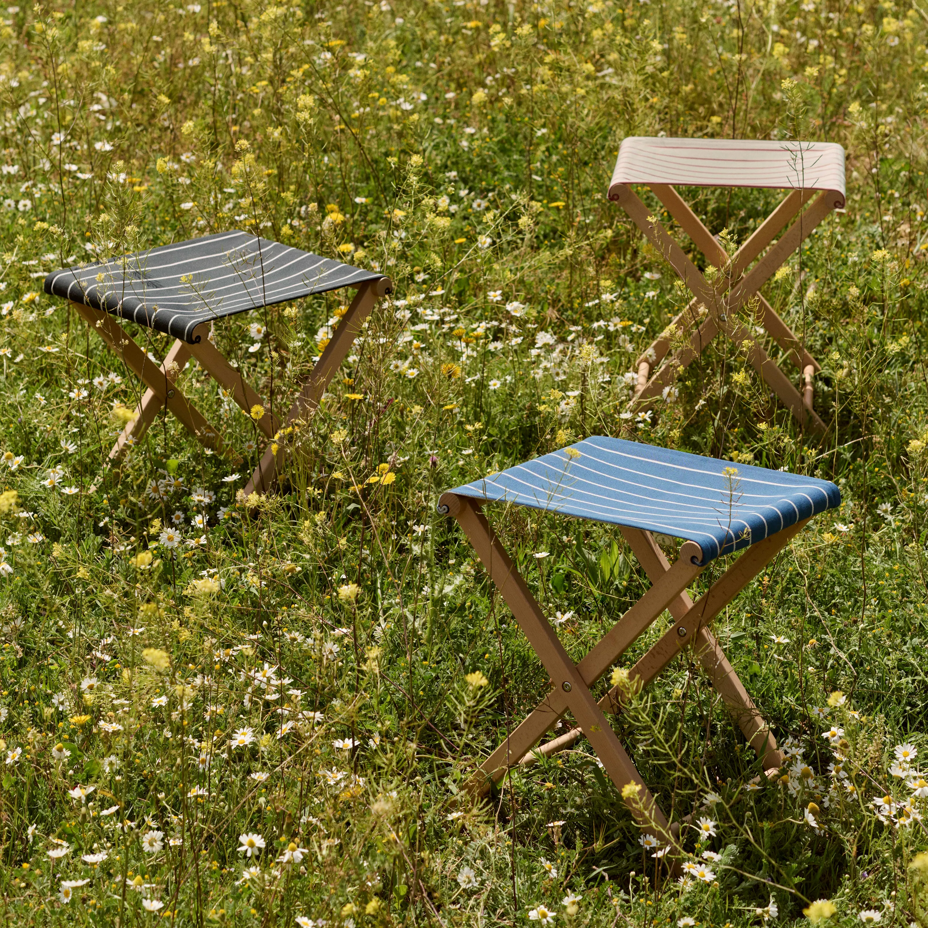 Outdoor Market Folding Stool - 6
