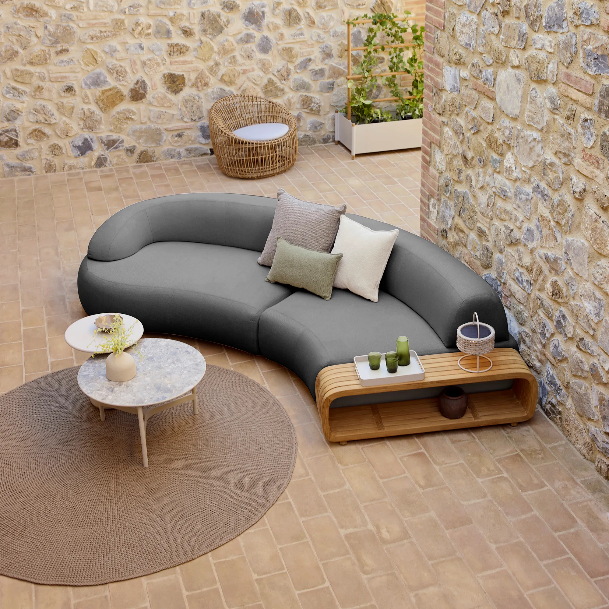 Mellow 4-seters utesofa - 3
