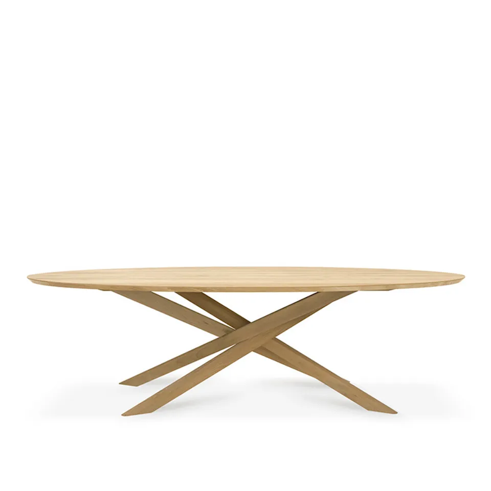 Mikado Oval Dining Table Oak