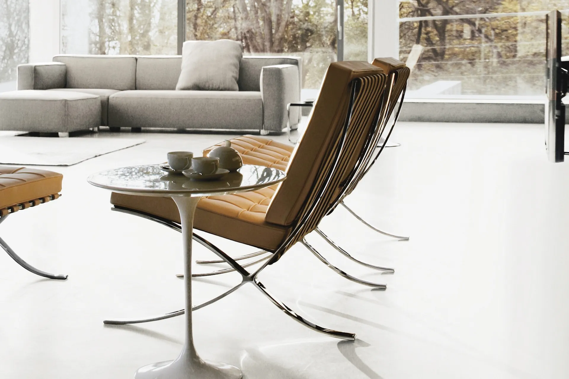 Barcelona Chair Relax - Knoll - Ludwig Mies van der Rohe - NO GA