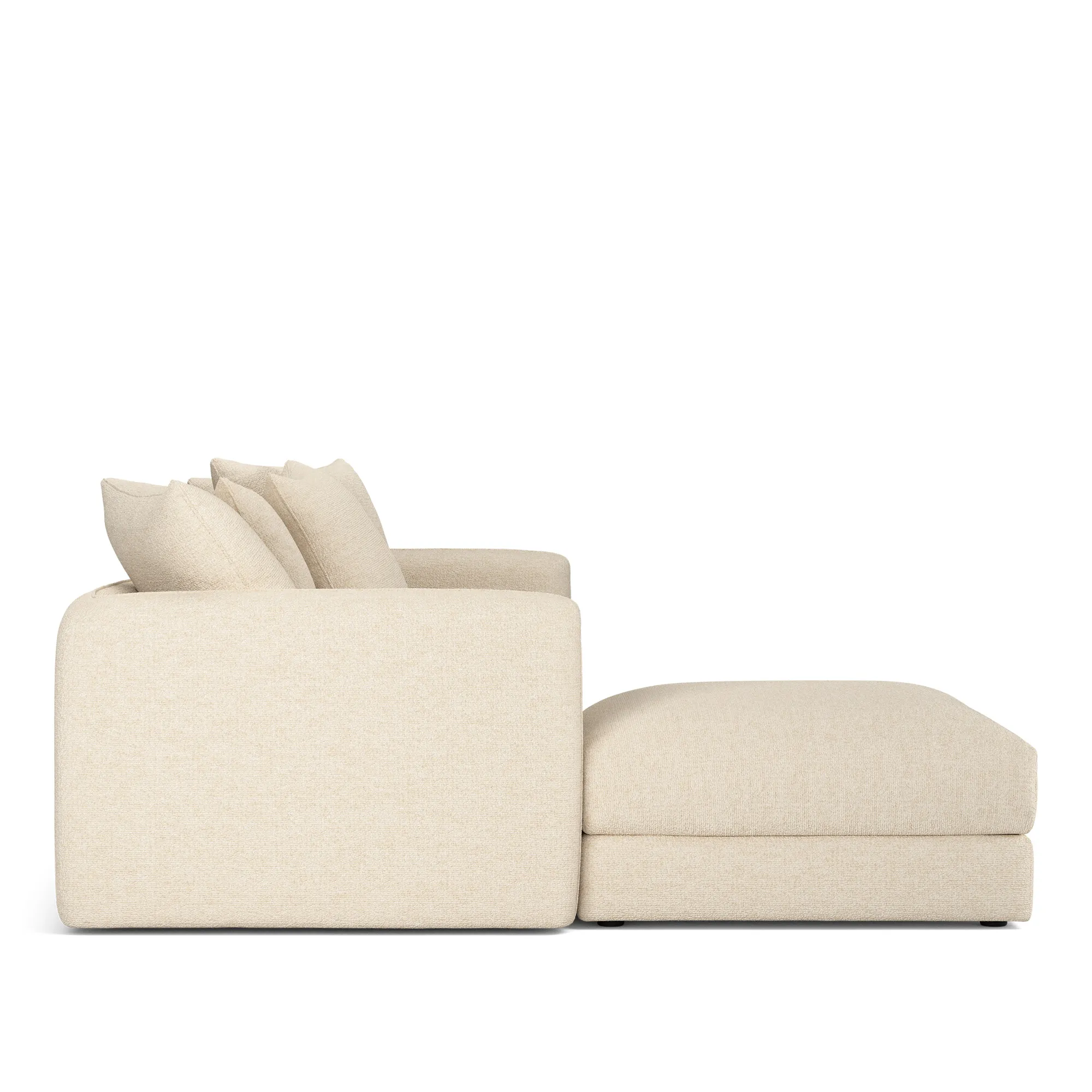 Pavarotti 01 3-seters sofa med fotskammel - 5