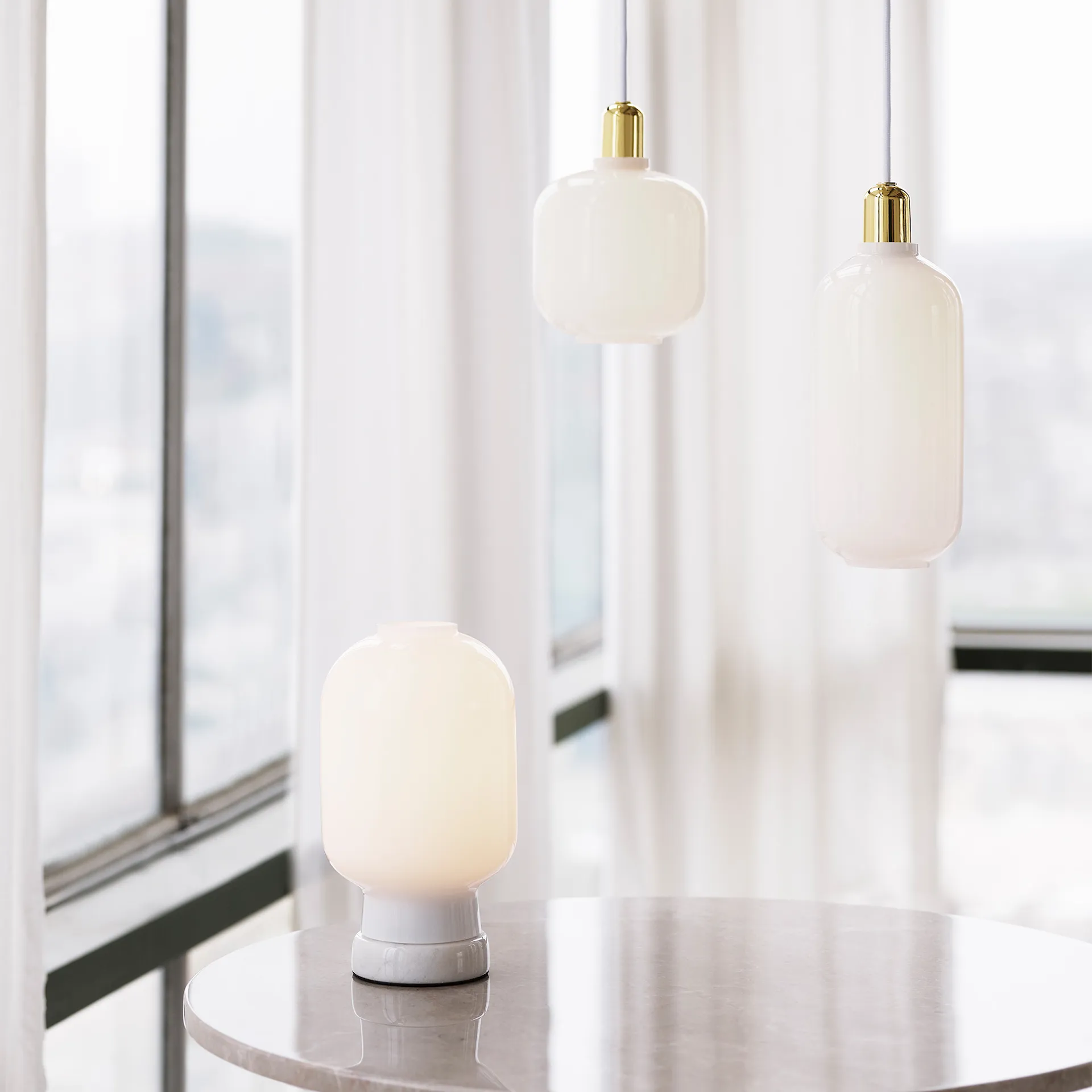 Amp Lamp Small Brass - Normann Copenhagen - NO GA