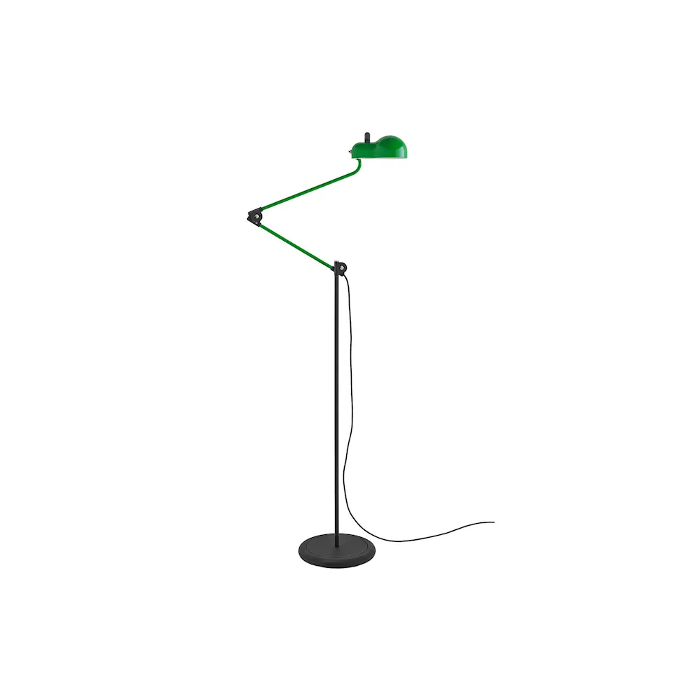 Topo Floor Lamp, Green/Black