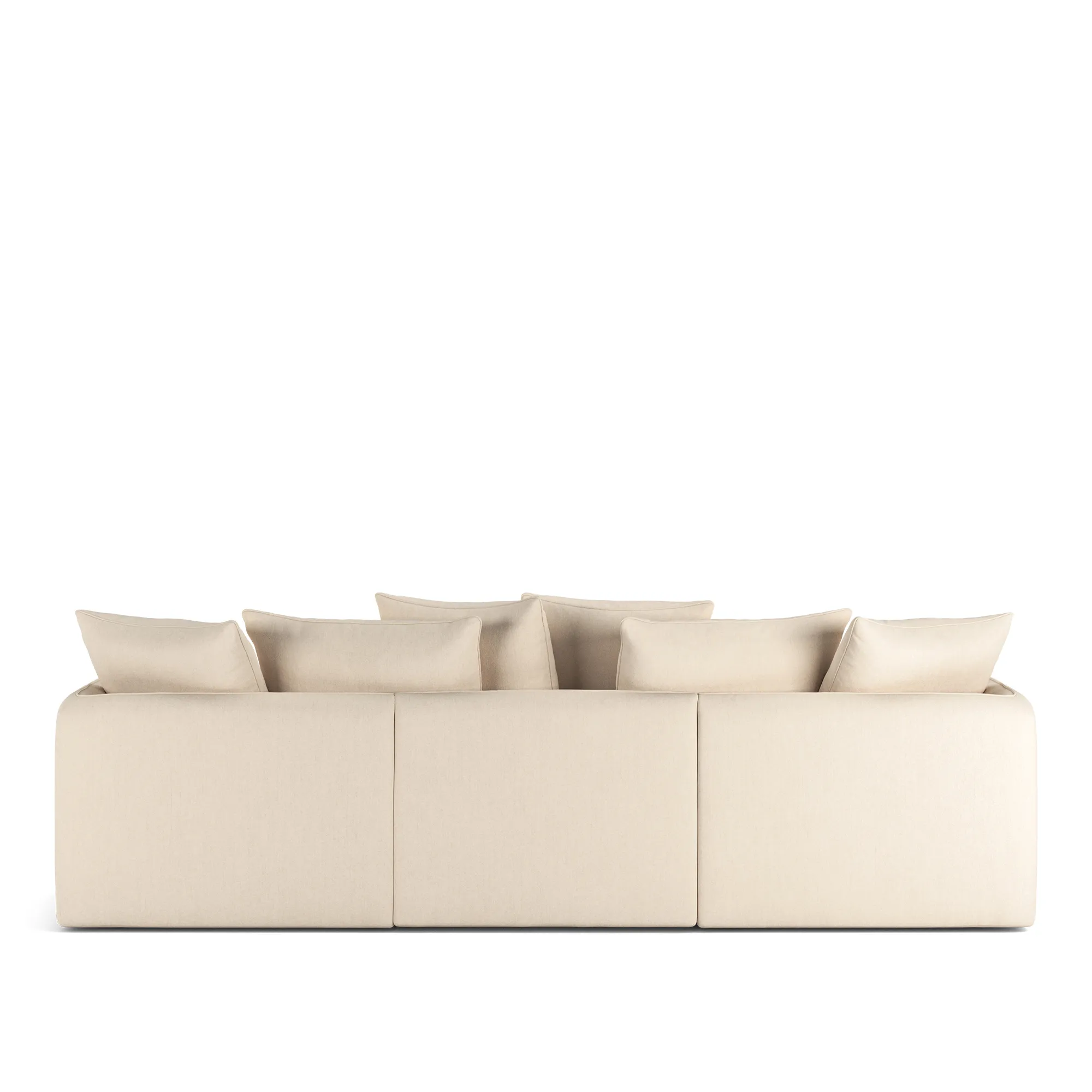 Pavarotti 3-seters sofa med fotskammel - 6