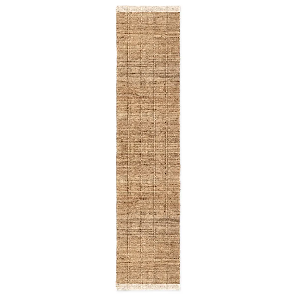 Jute Runner Cream juteteppe