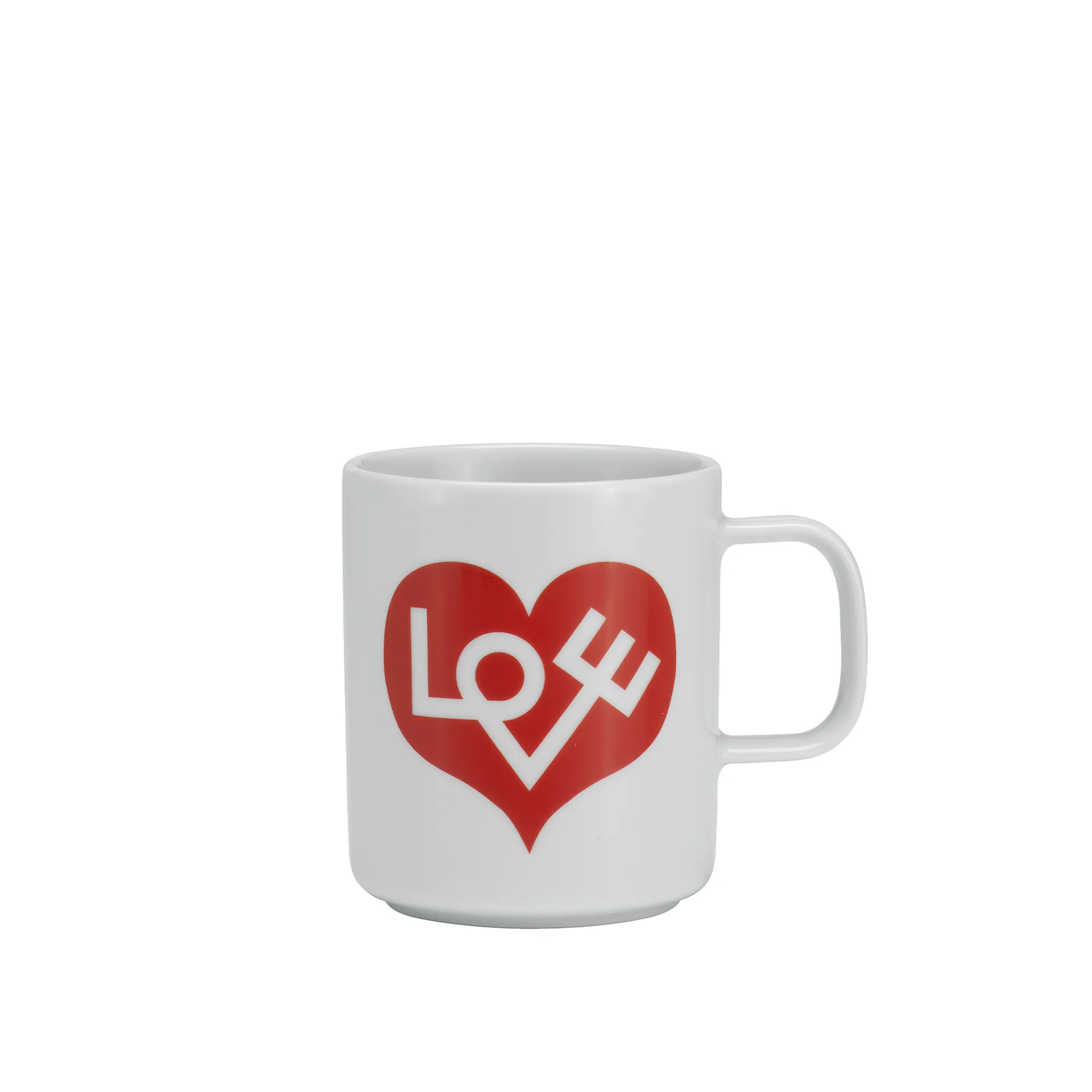 Coffee Mug Love Heart Crimson - Vitra - NO GA