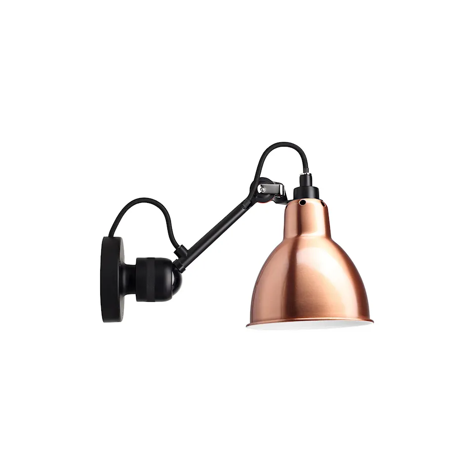 Lampe Gras No304 - Rund - Svart bunn