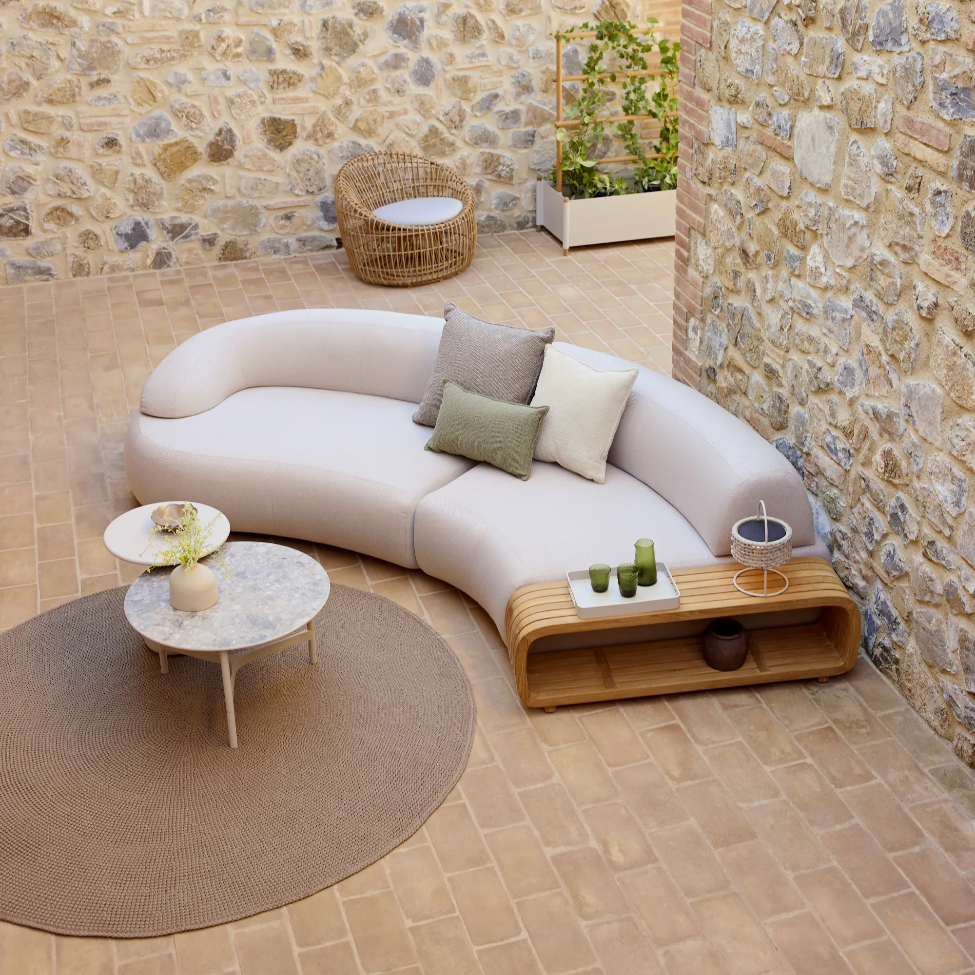 Mellow 4-seters utesofa - 3