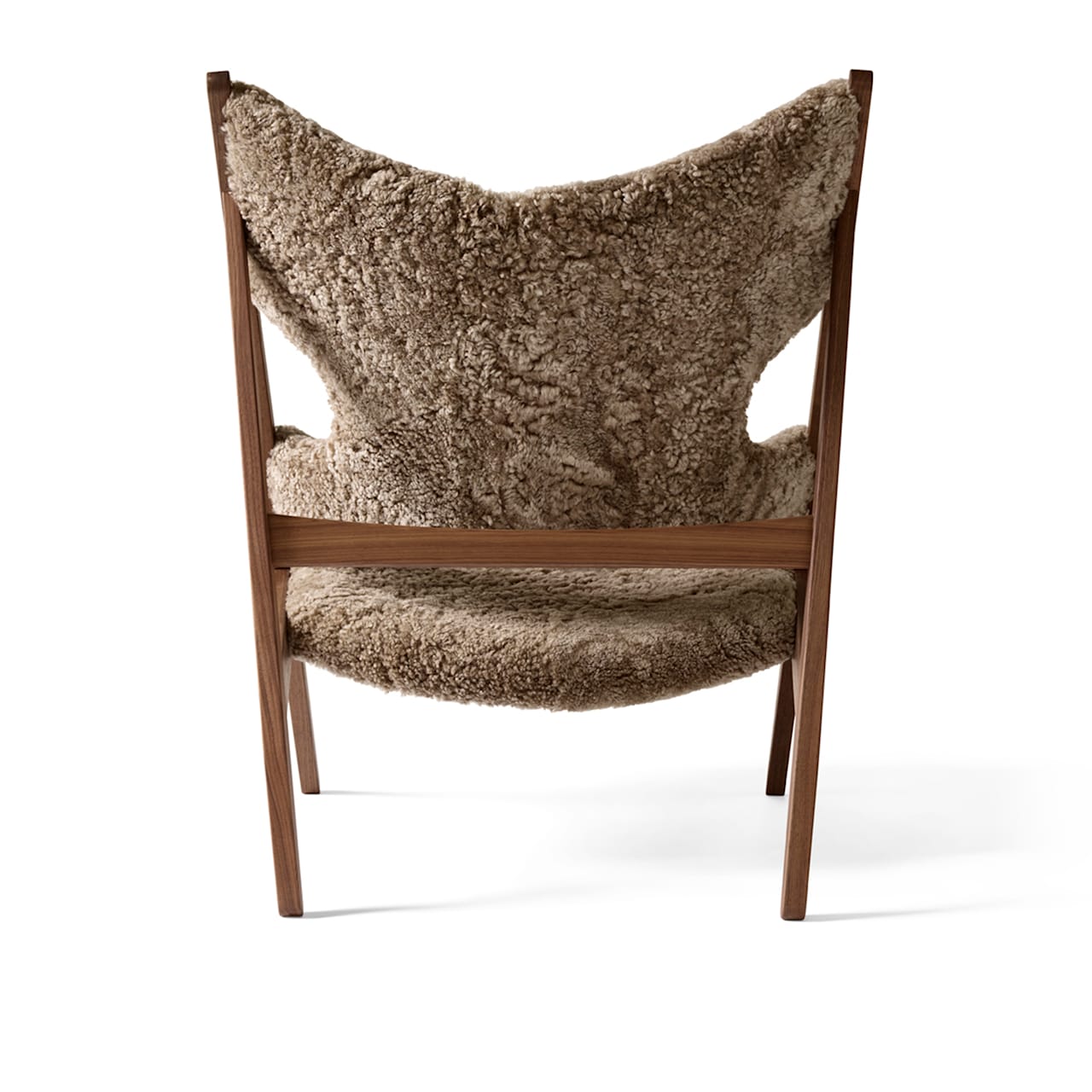 Knitting Lounge Chair Sheepskin