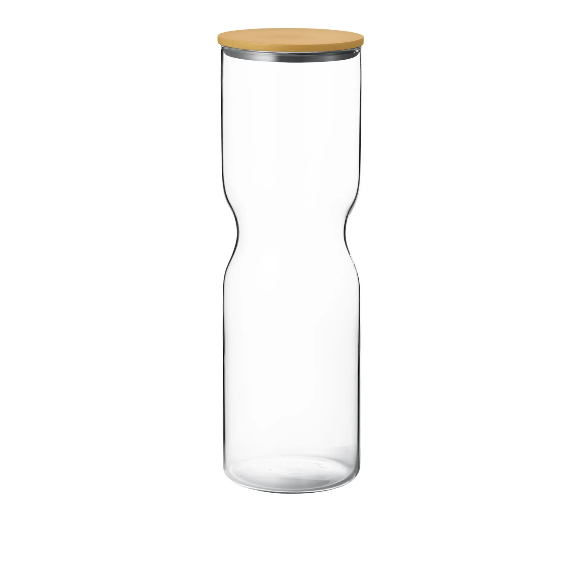 Alfredo beholder X-Large 2,0 L glass gult rustfritt stållokk - Georg Jensen - Alfredo Häberli  - NO GA