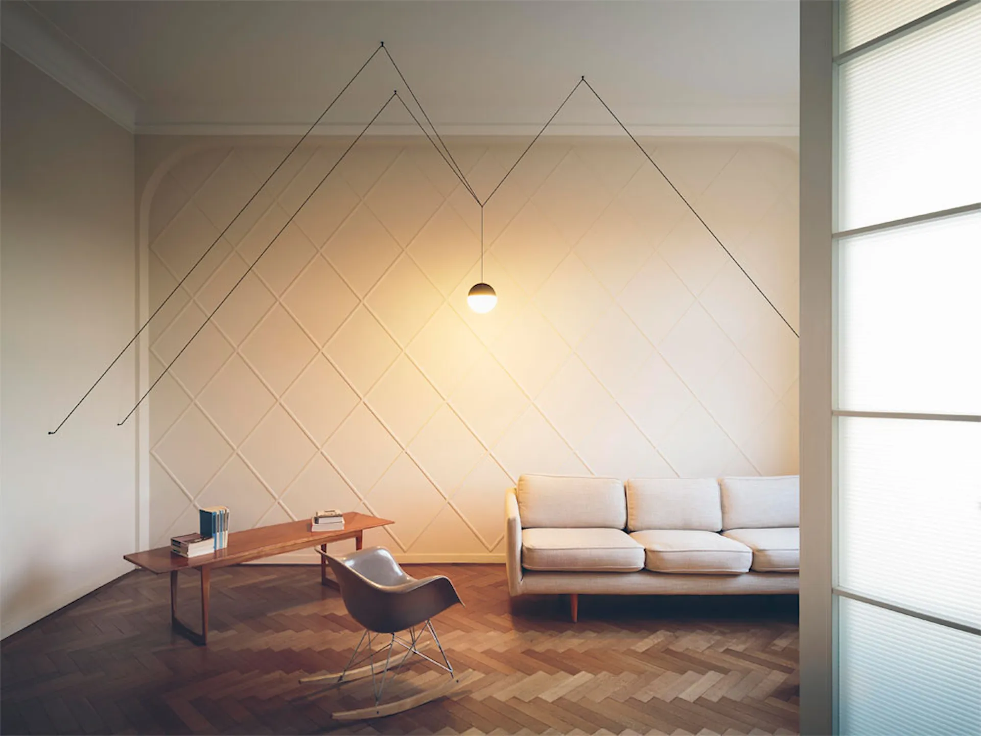 String Light Round - Flos - Michael Anastassiades - NO GA