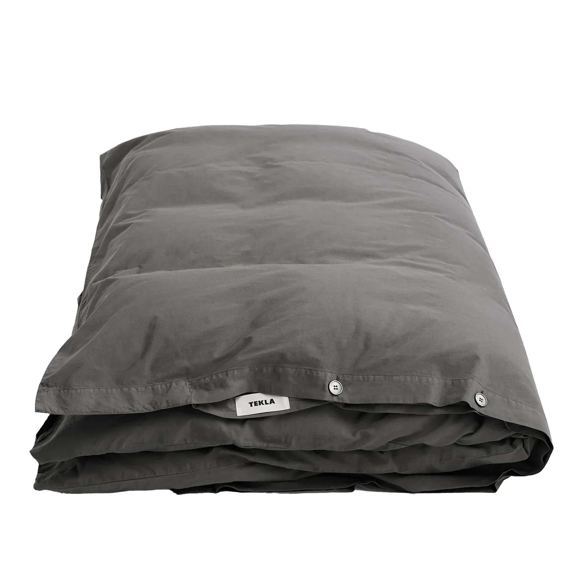 Percale Solid Dark Taupe dynetrekk - 1
