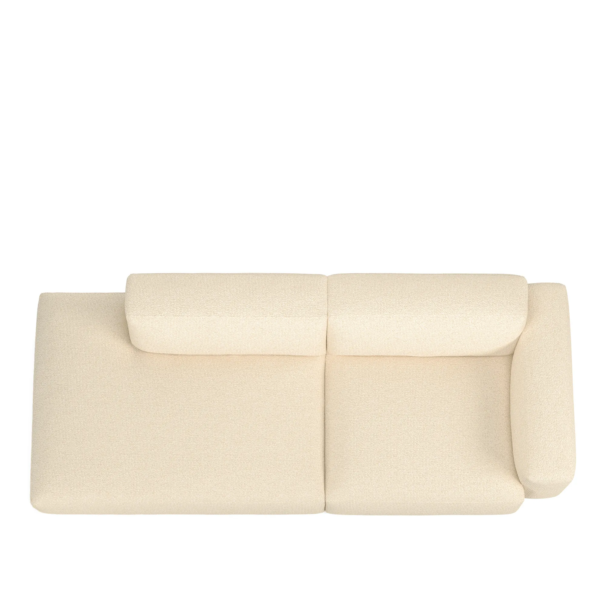 Brick 2-seters sofa åpen ende venstre - 8