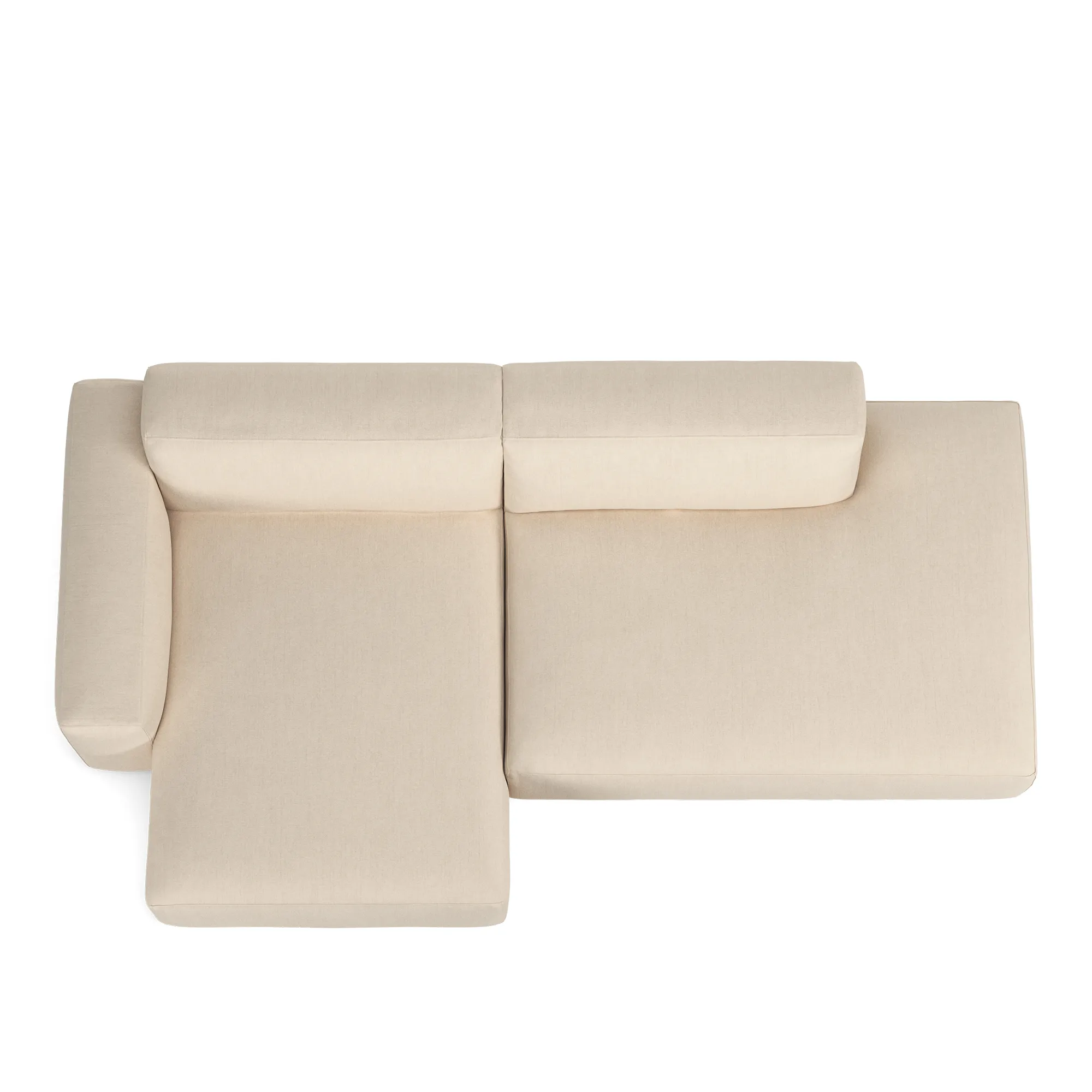 Brick 2-seters sofa sjeselong åpen ende høyre - 8