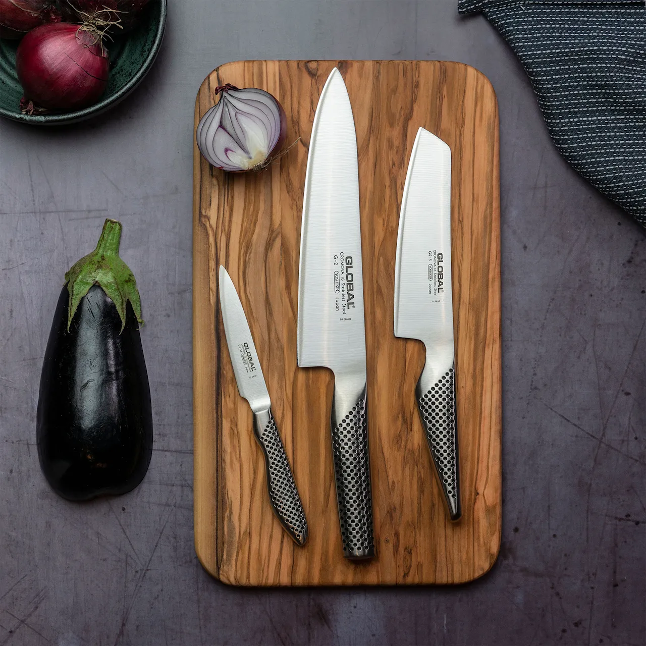 Knivsett 3 deler G-2, GS-5, GS-38