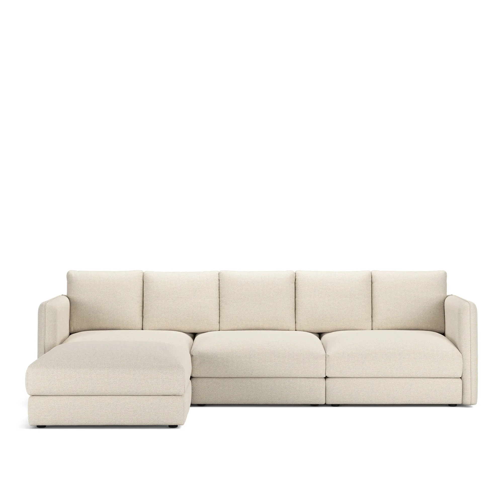 Pavarotti 02 3-seters sofa med fotskammel - 1