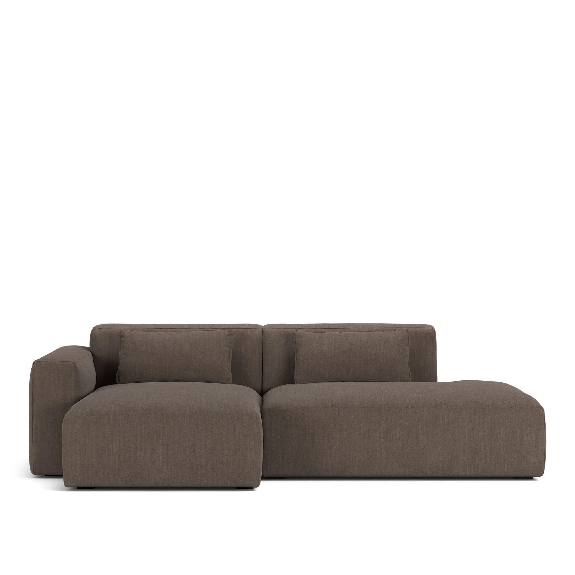 Brick 2-seters sofa sjeselong åpen ende høyre - 9