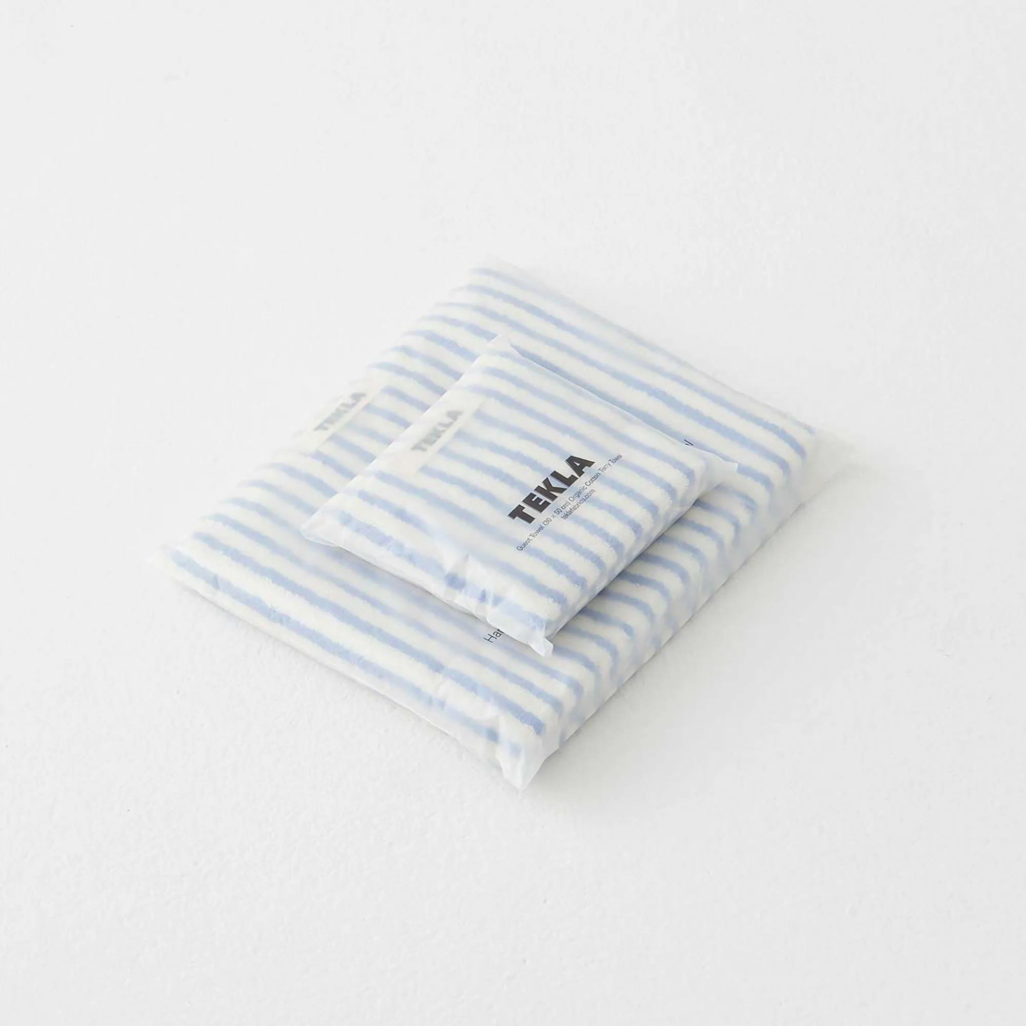 Terry Coastal Blue Stripes håndkle - 7