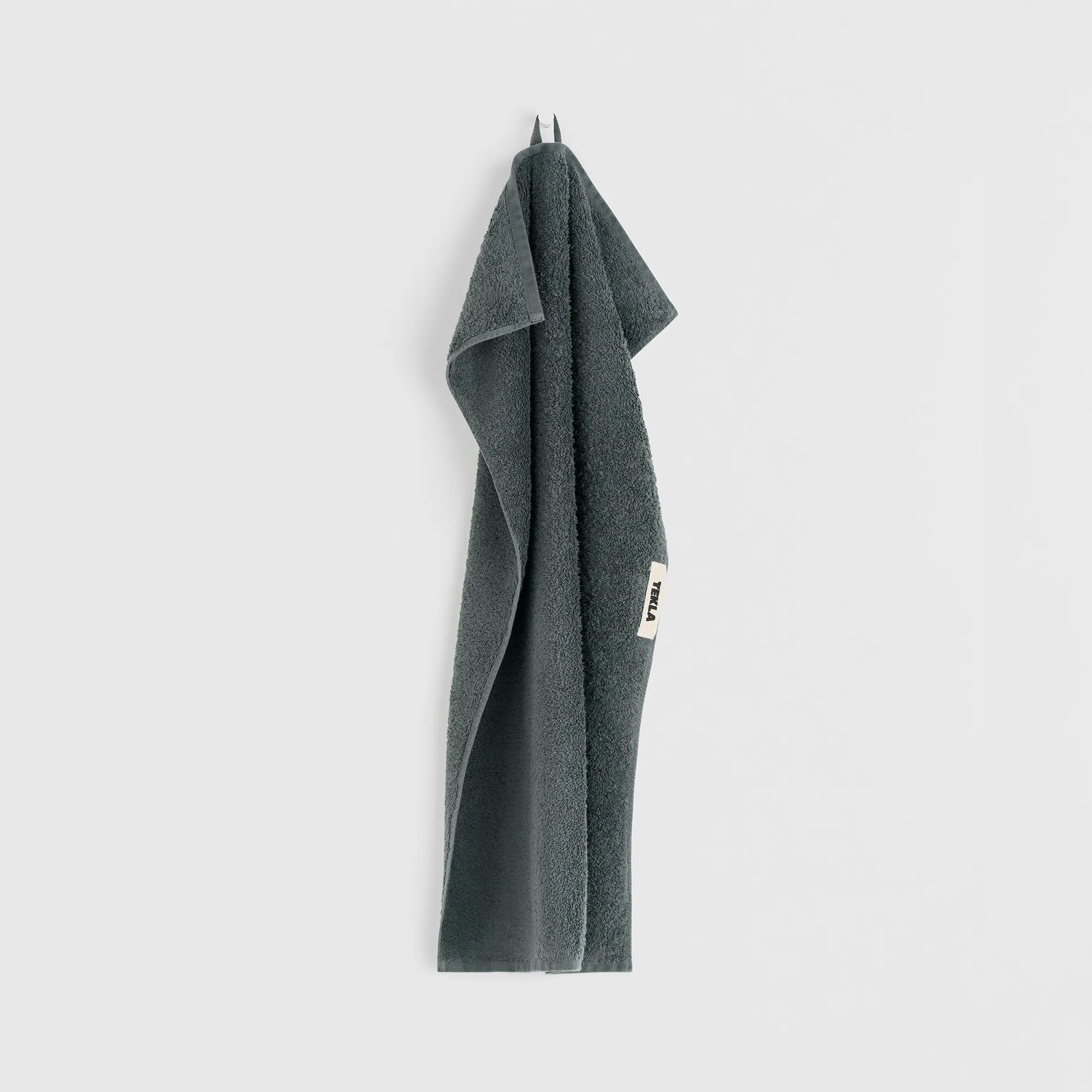 Terry Charcoal Grey håndkle - 5