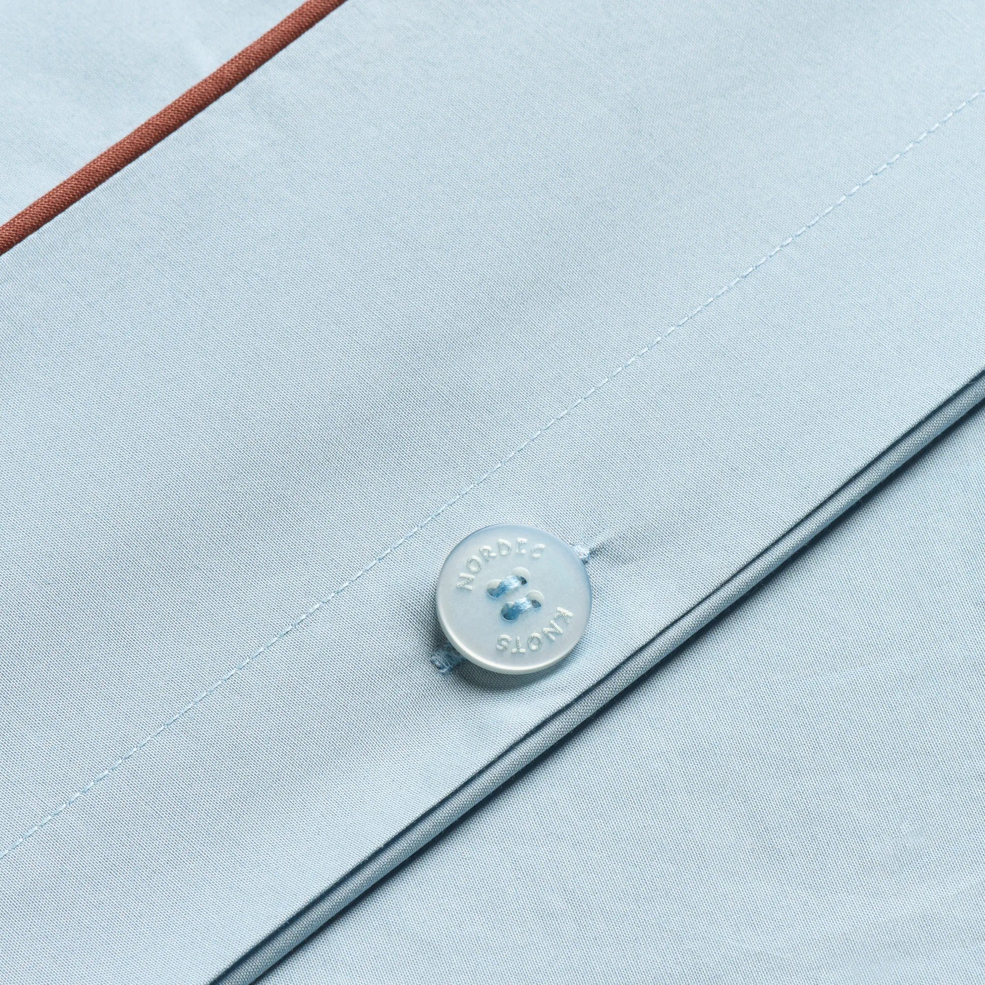 Percale Shirt Blue/Red sengetøysett - 5
