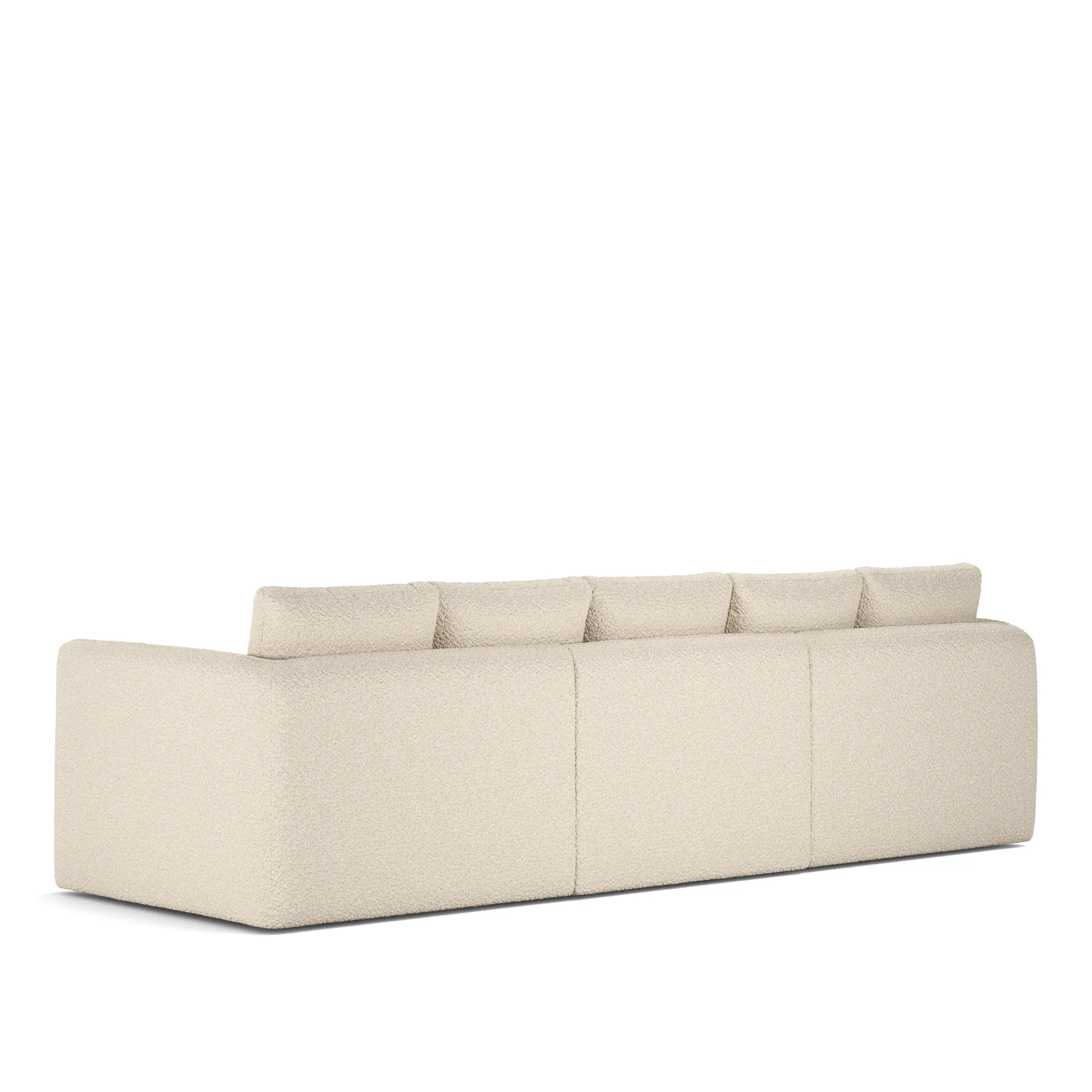 Pavarotti 02 3-seters sofa med fotskammel - 7