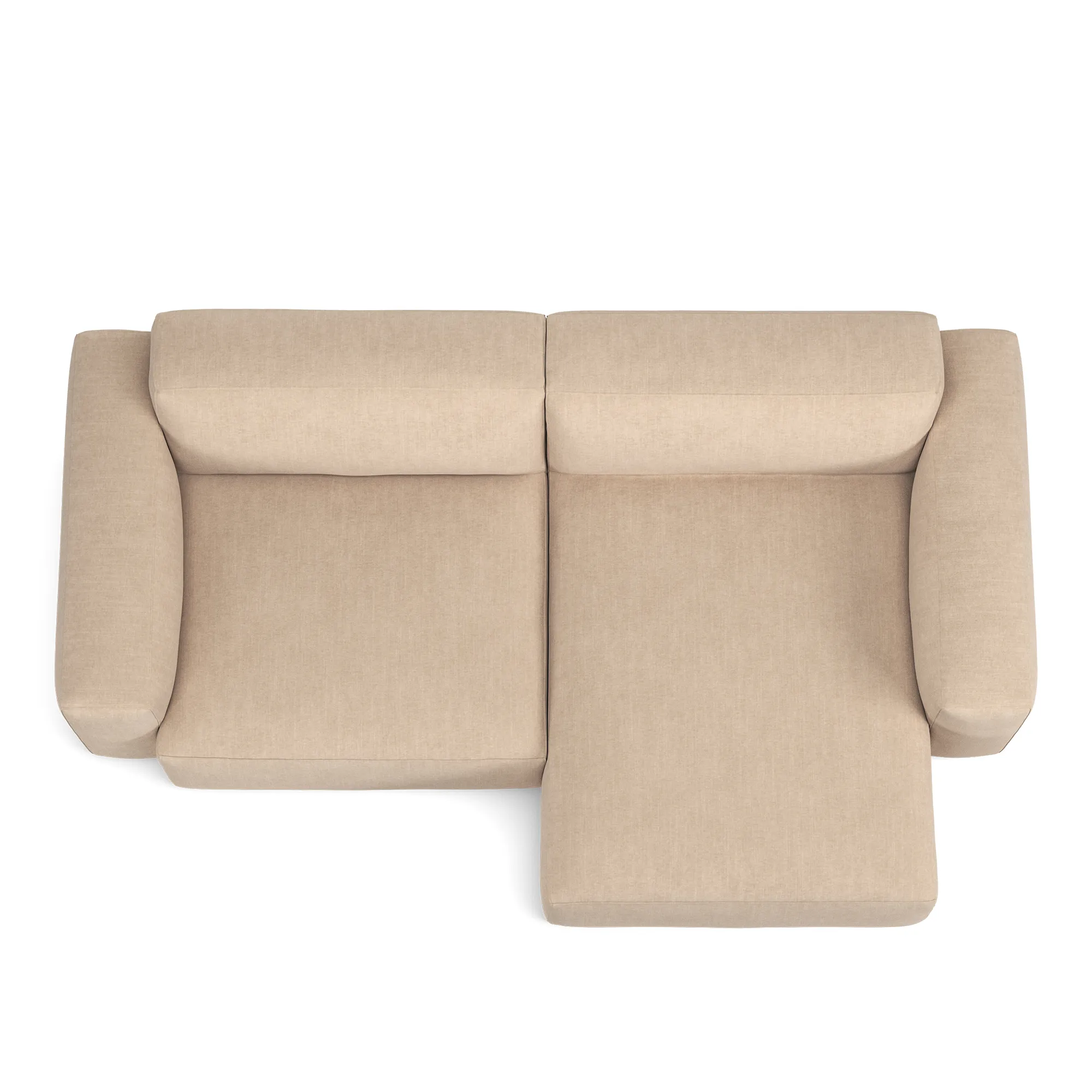 Brick 2-seters sofa sjeselong høyre - 8