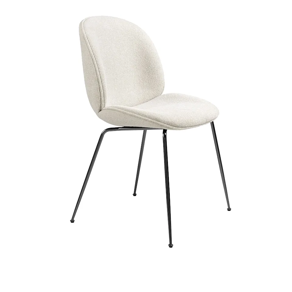Beetle spisestol trukket svart