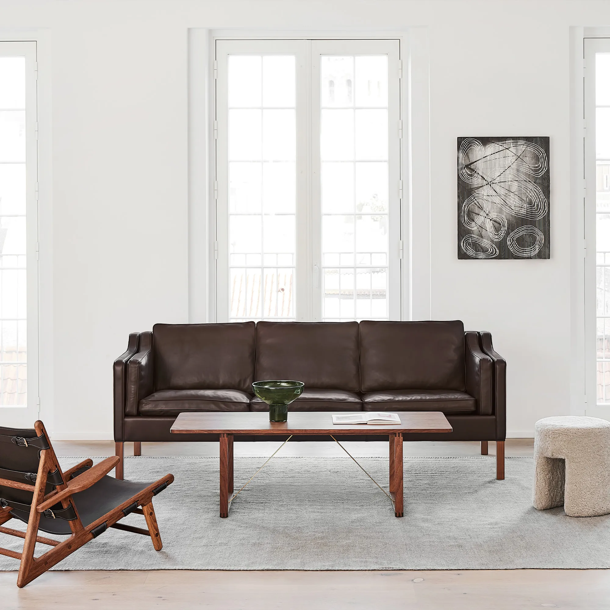 Mogensen 2213 3-seters sofa - 9