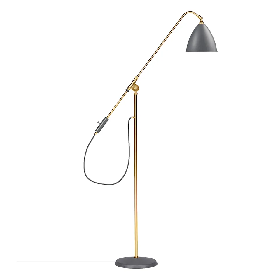 Bestlite BL4 gulvlampe messing