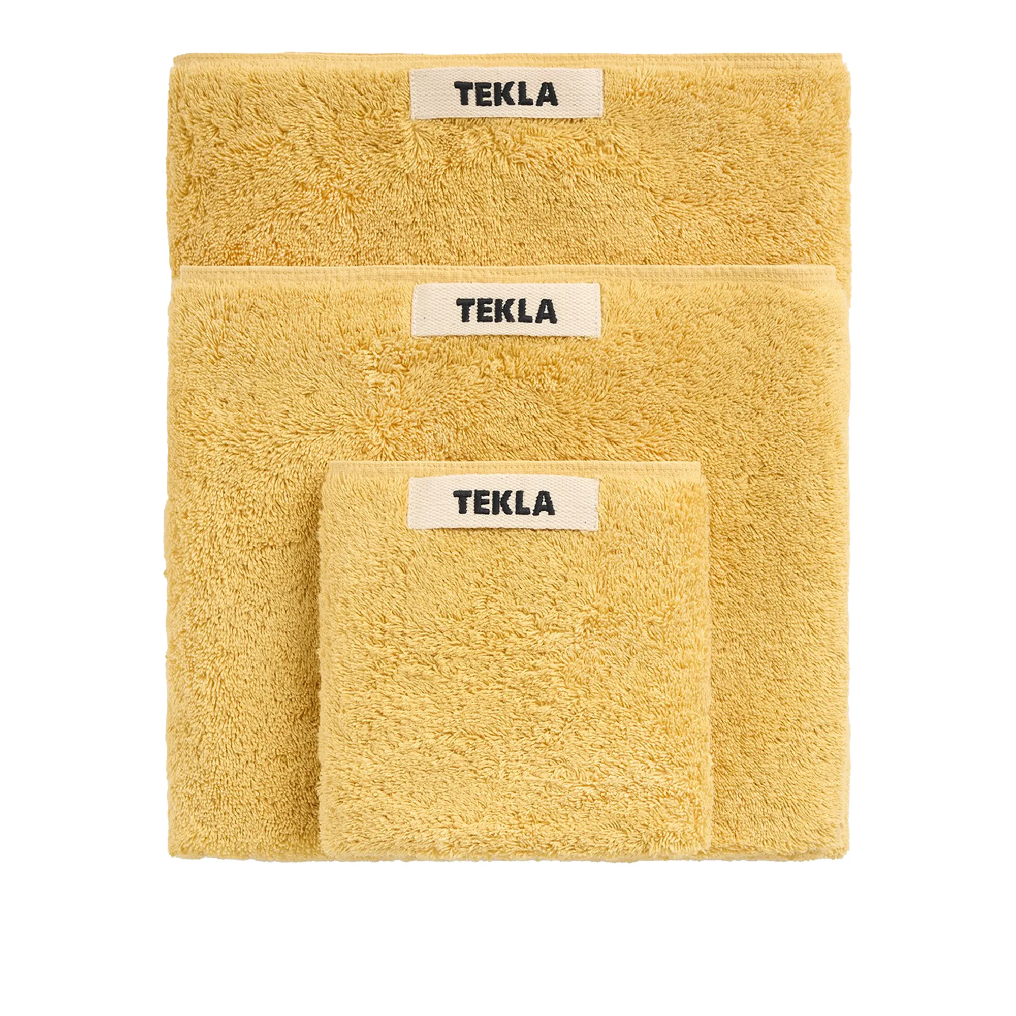 Terry Yellow Ochre håndkle - 1