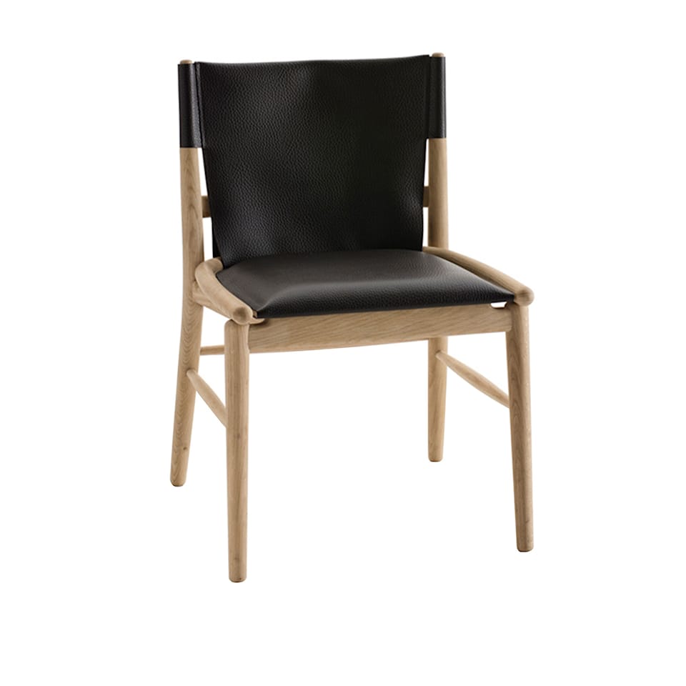 Jens Chair - Leather Back/Seat