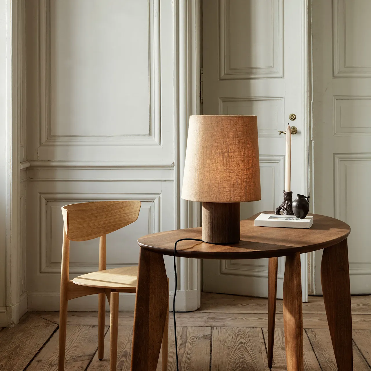 Post bordlampe sokkel