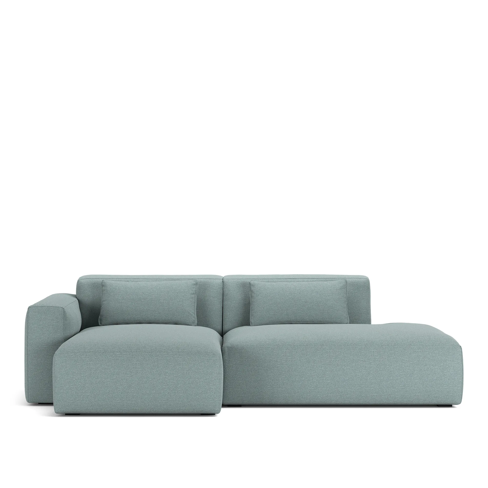 Brick 2-seters sofa sjeselong åpen ende høyre - 9