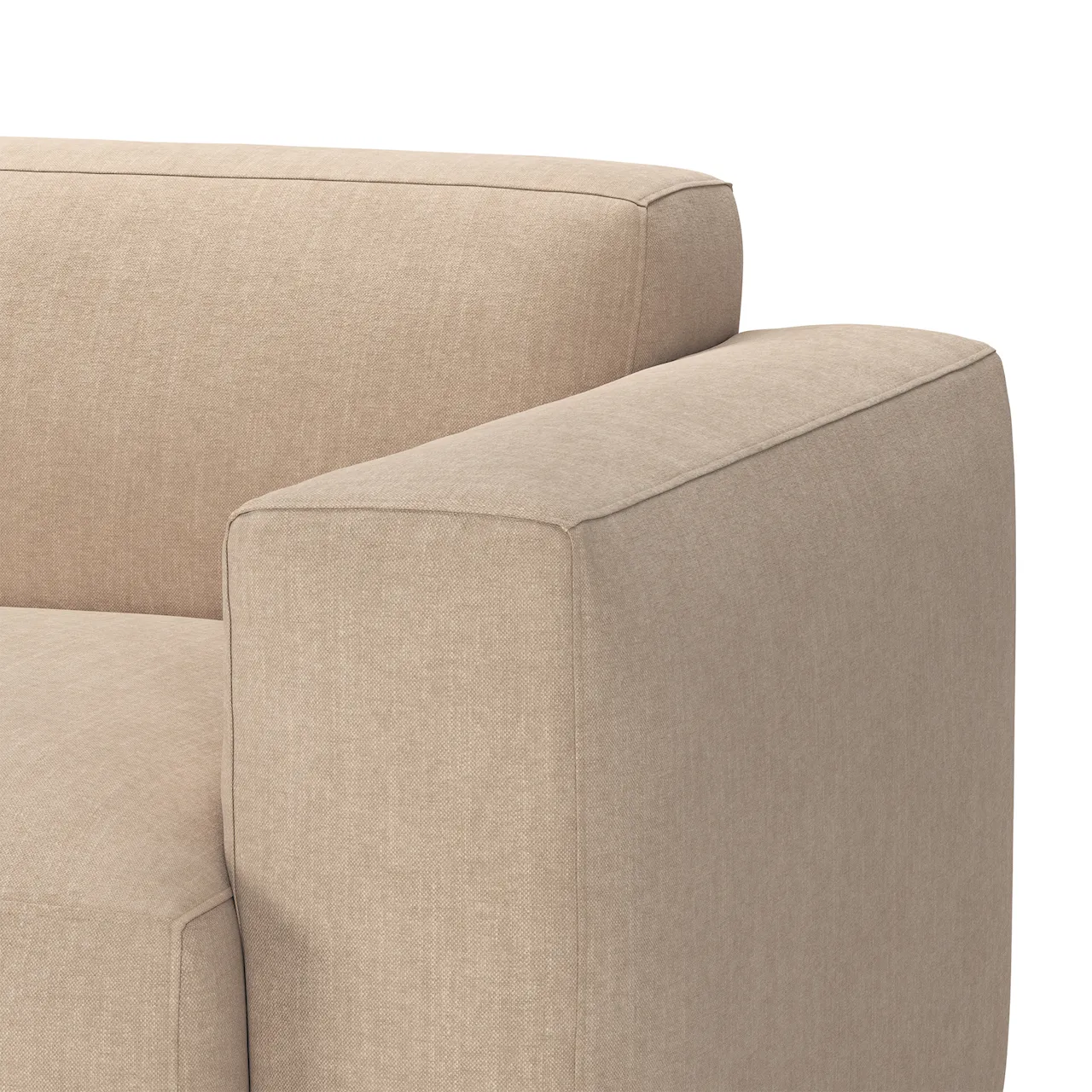 Brick 2-seters sofa sjeselong venstre