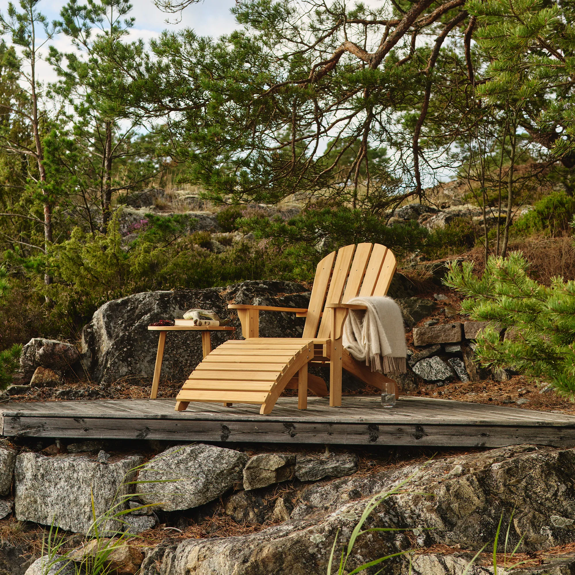 Putesett til Midsummer lenestol og fotskammel - 8