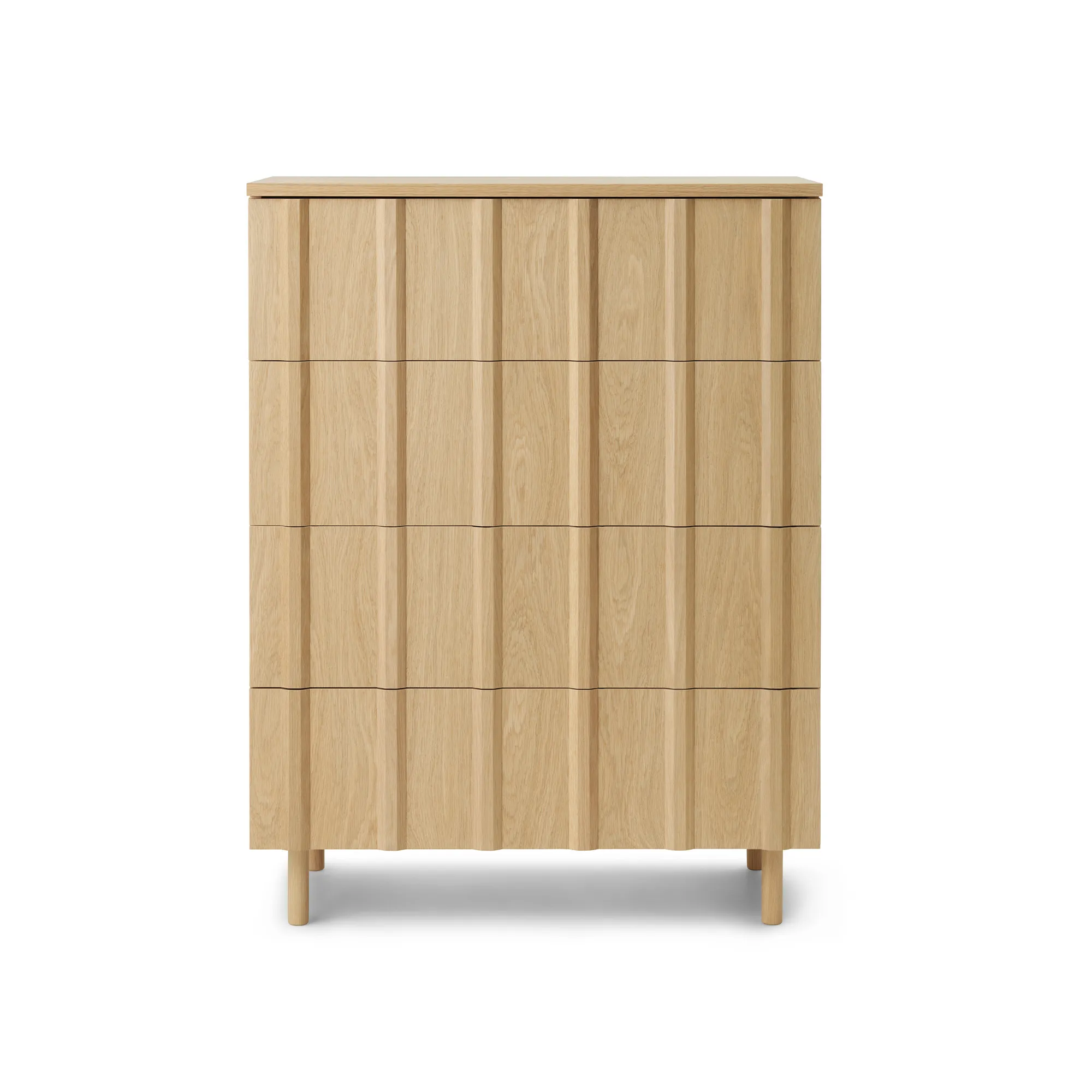 Rib Dresser 4 Drawers - 1
