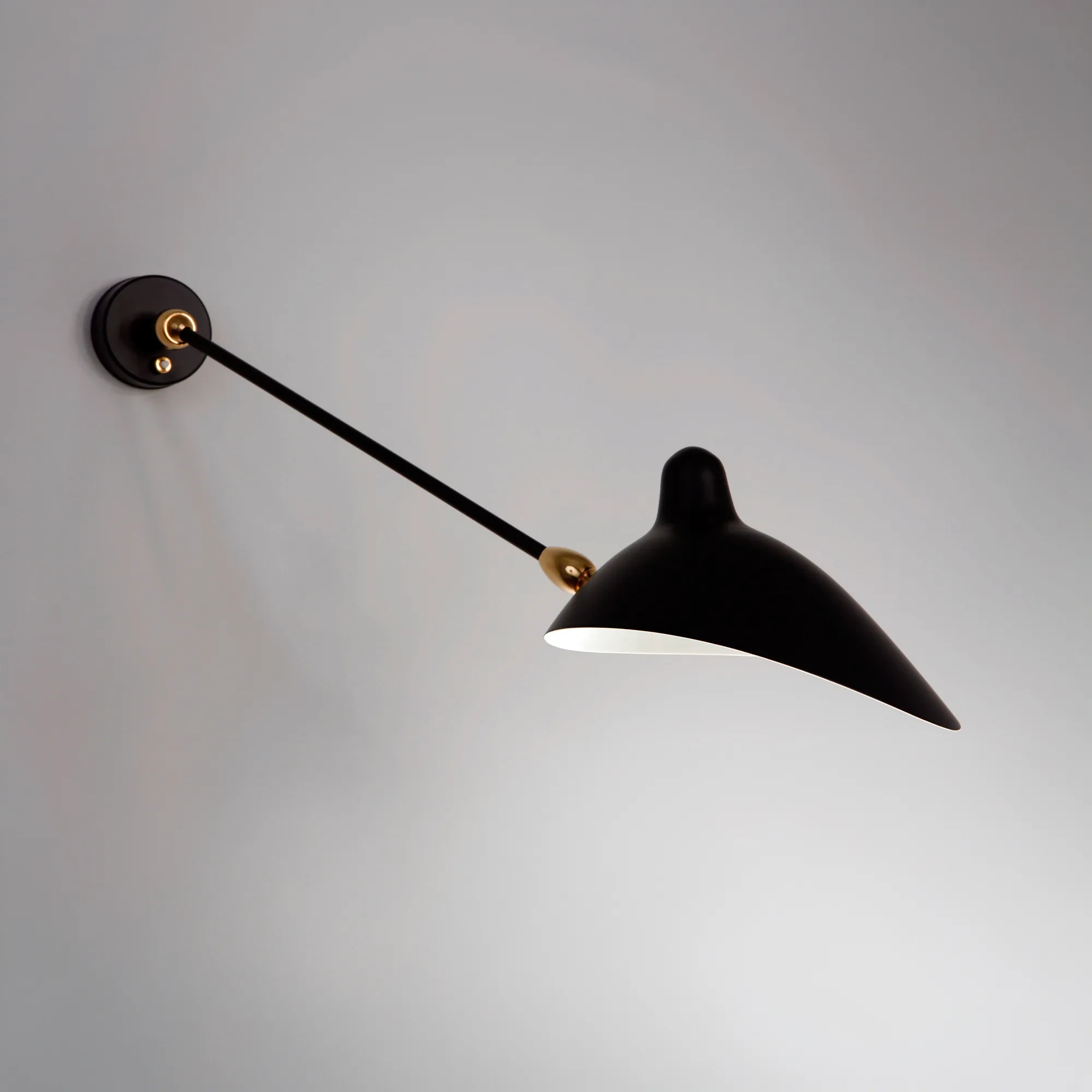 One Double Swivel Straight Arm leselampe - 2