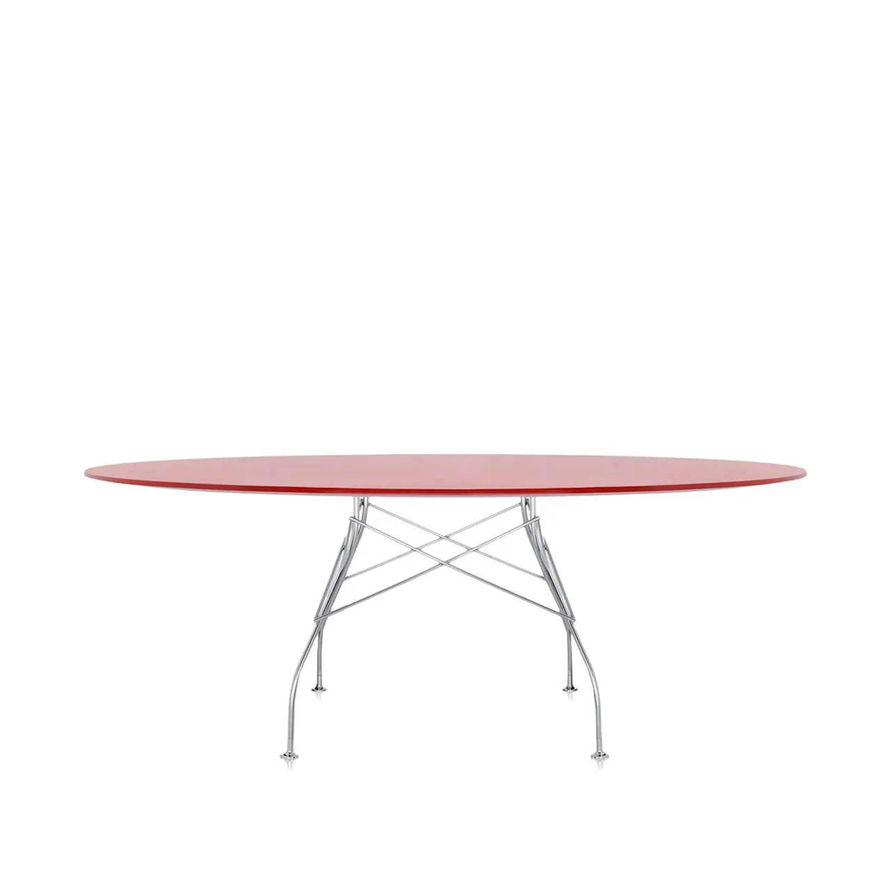 Glossy Oval Table