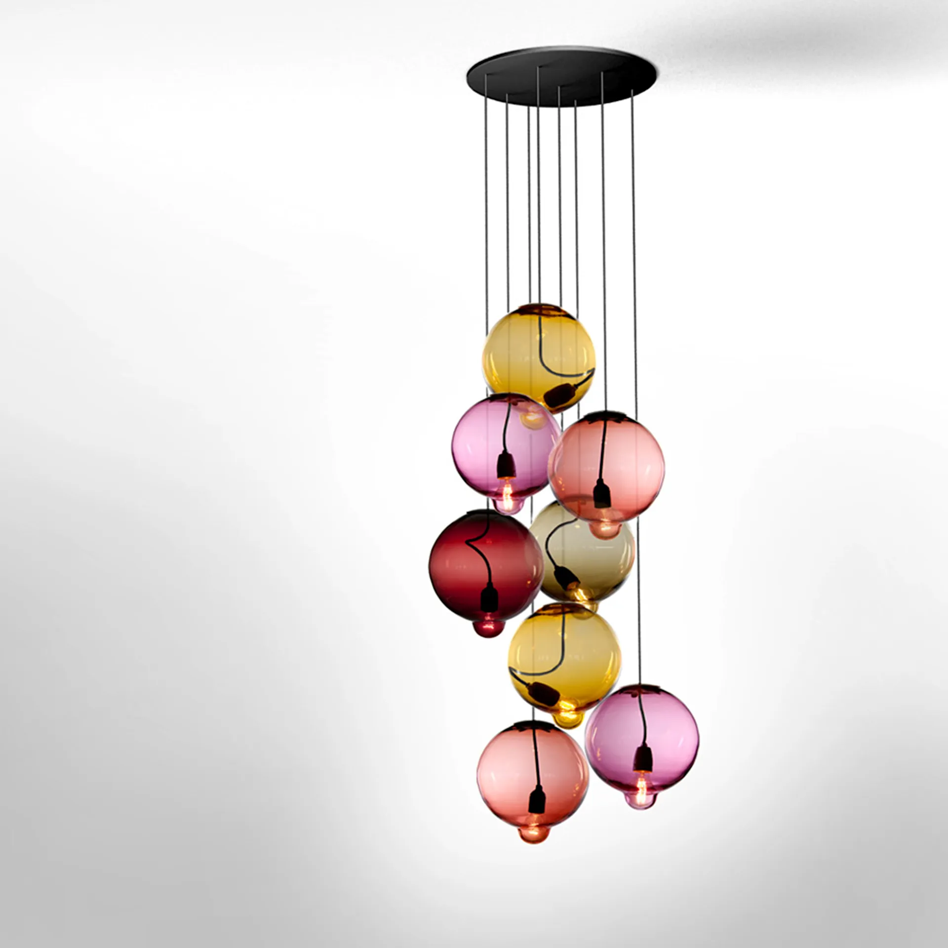 Meltdown Pendant - 8 Diffusers - Cappellini - NO GA