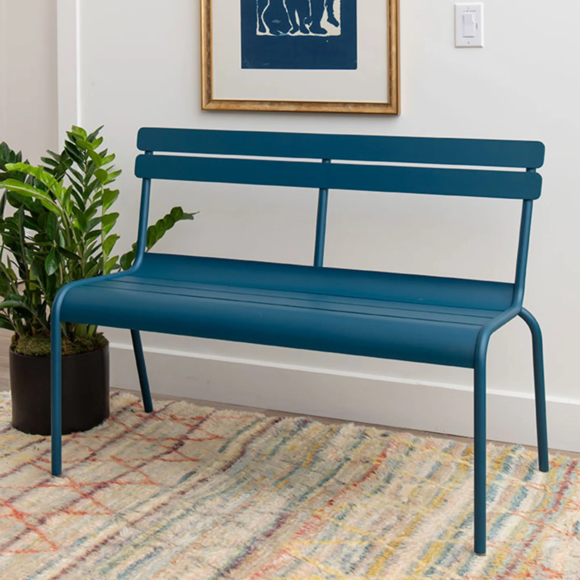 Luxembourg 2/3 Seater Bench - 5