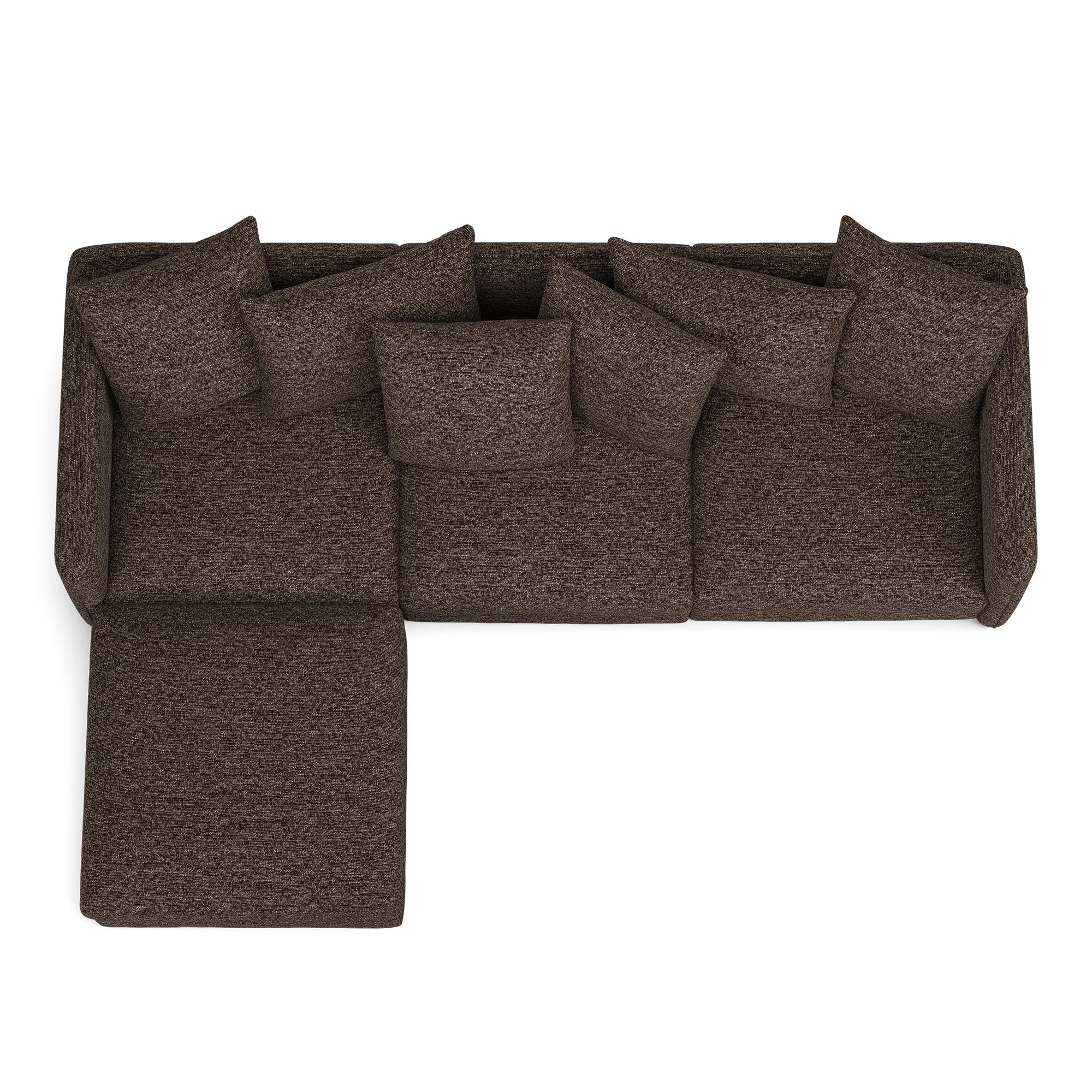 Pavarotti 01 3-seters sofa med fotskammel - 8