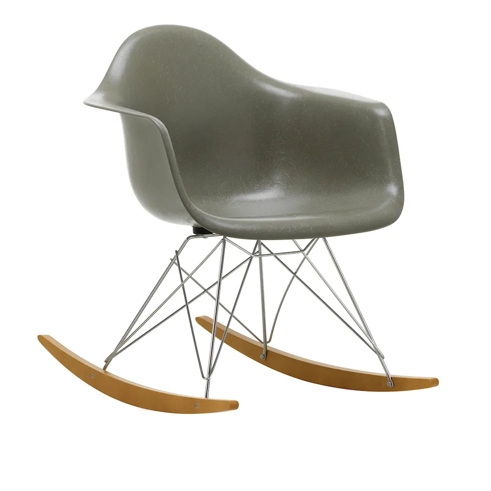 Eames Fiberglass Armchair RAR gyngestol