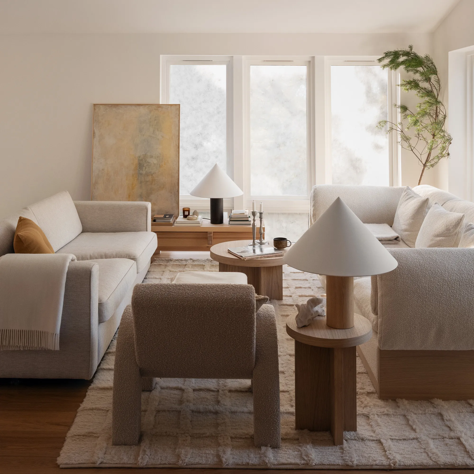 Folk 3-seters sofa - 10