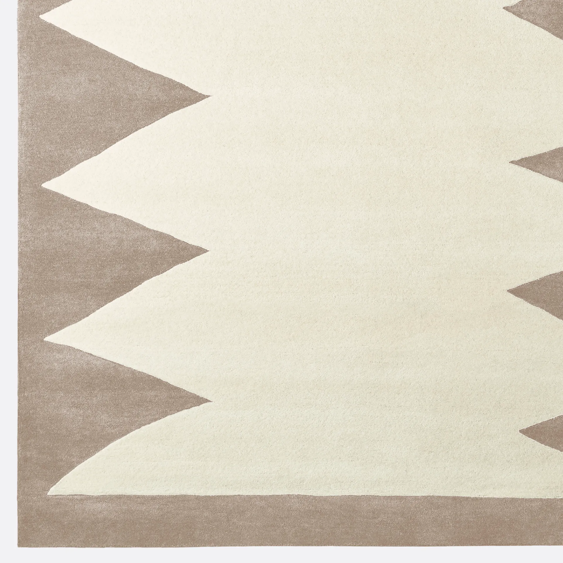 Zig Zag White / Beige - Dusty Deco - Edin & Lina Kjellvertz - NO GA