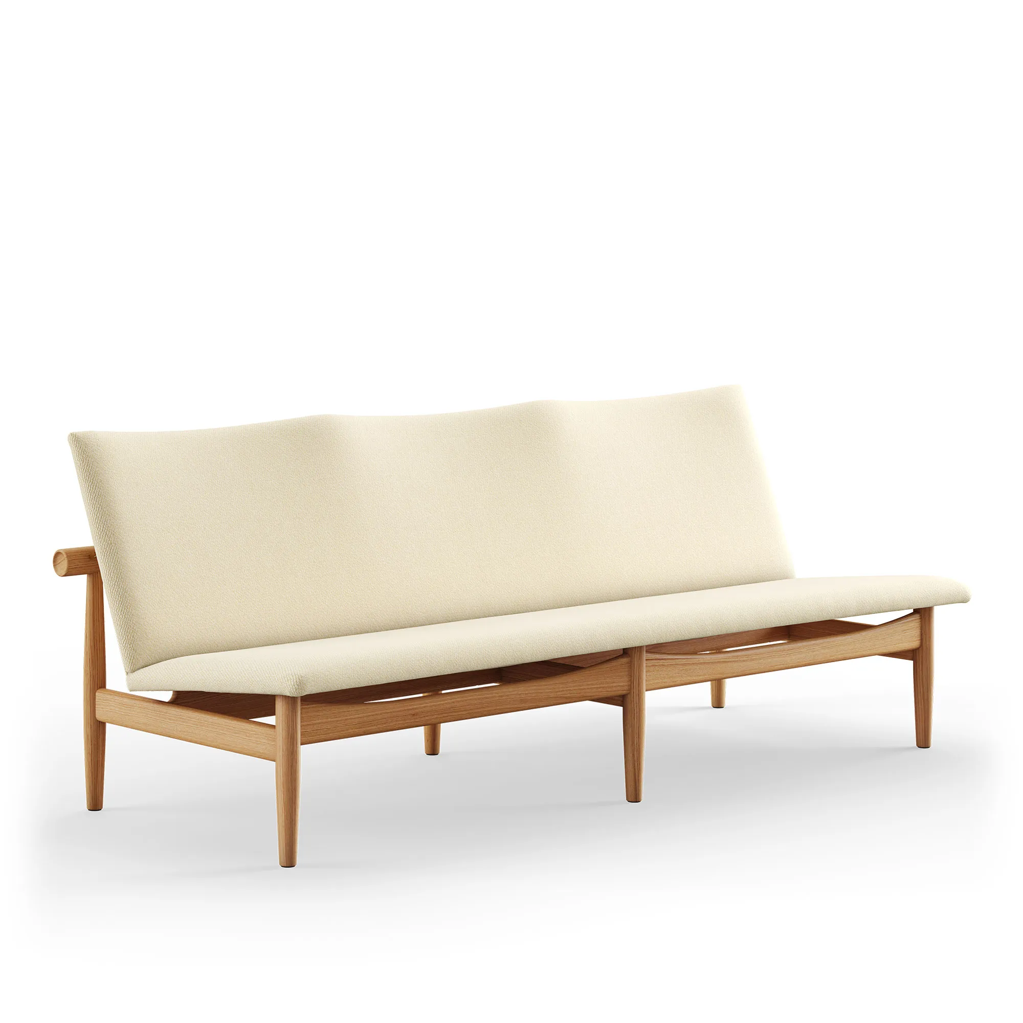 Japan sofa 3-sits Dark oiled oak - 1
