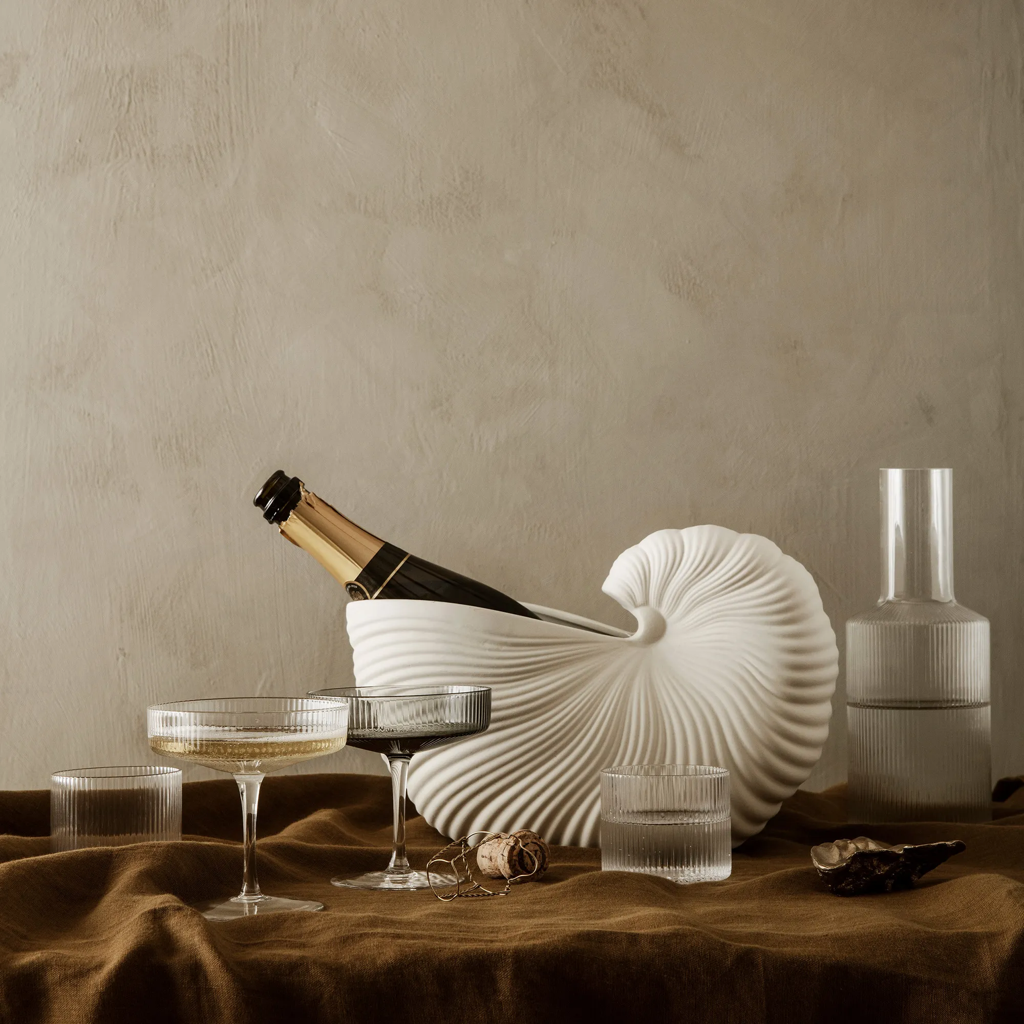 Ripple champagneglass 2-pakning - 10